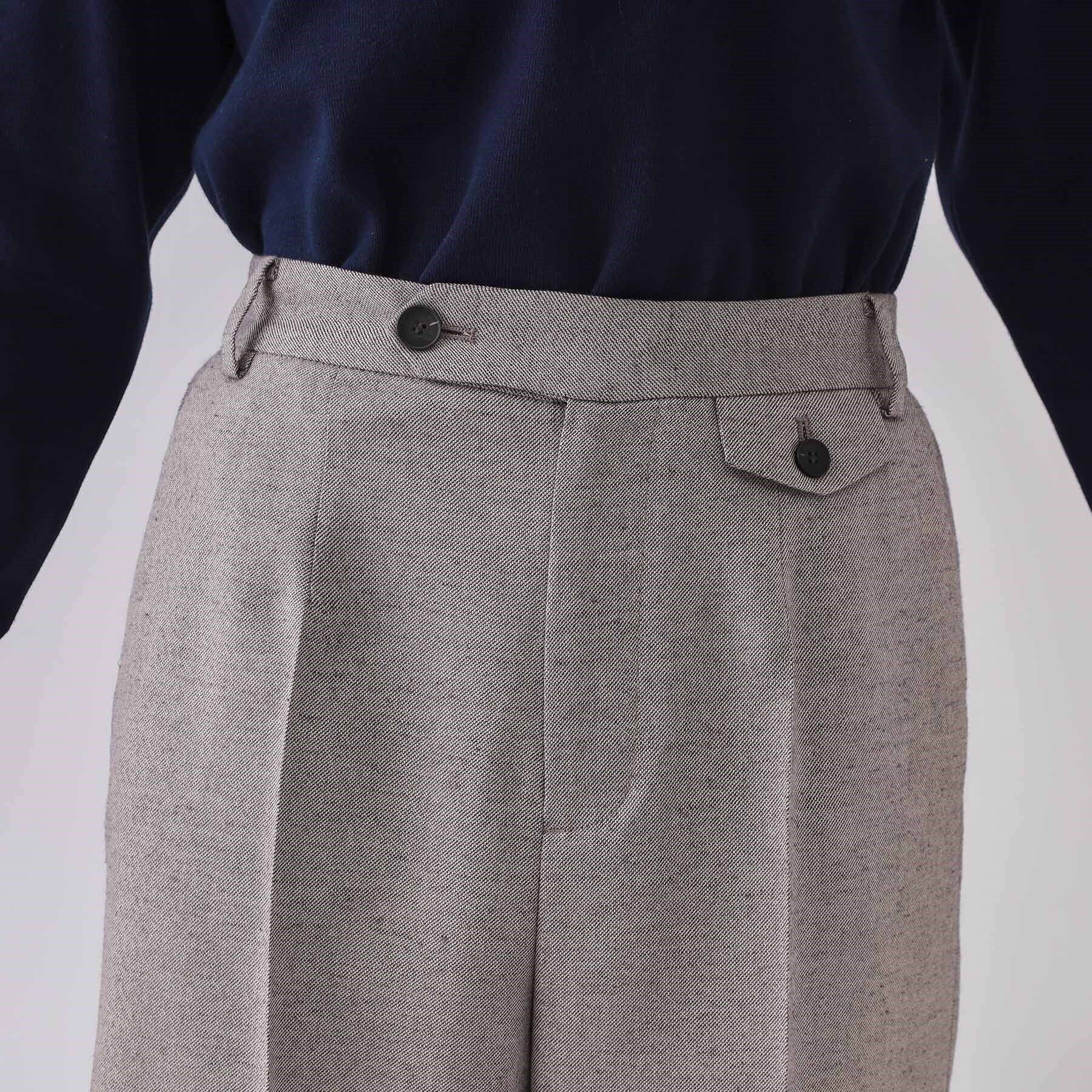 OPAQUE.CLIP「麻混ラメワイドパンツ【洗濯機洗い可】」|その他|