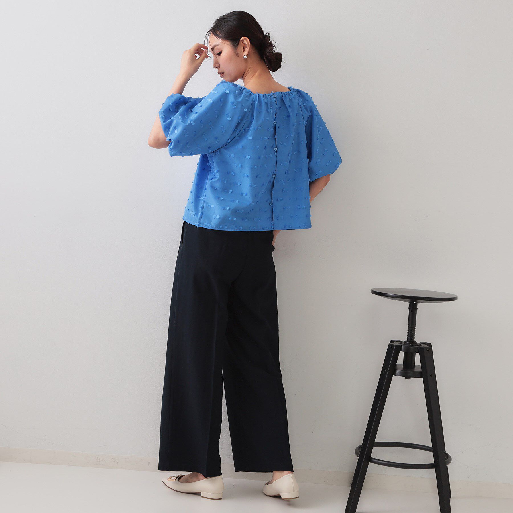 OPAQUE.CLIP「タックワイドパンツ/セットアップ対応【洗濯機洗い可】」|その他|