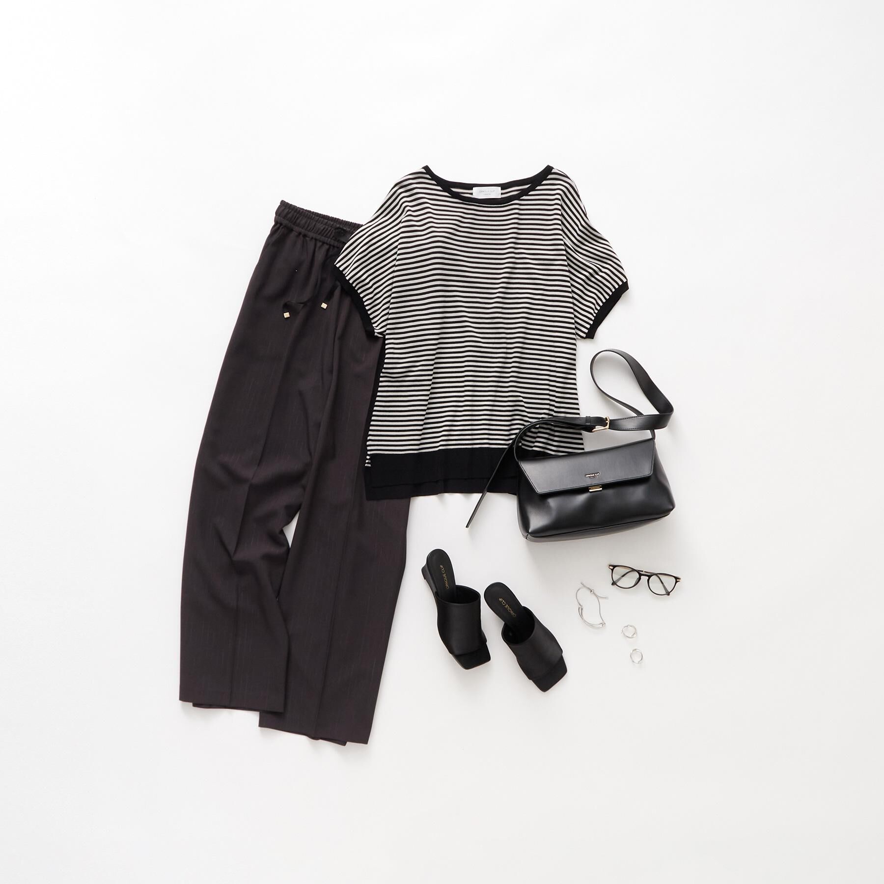 OPAQUE.CLIP「《6色展開/S-LLサイズ》ドルマンスリーブニット【UV/接触冷感/洗濯機洗い可/抗ピル】」|ニット・セーター|