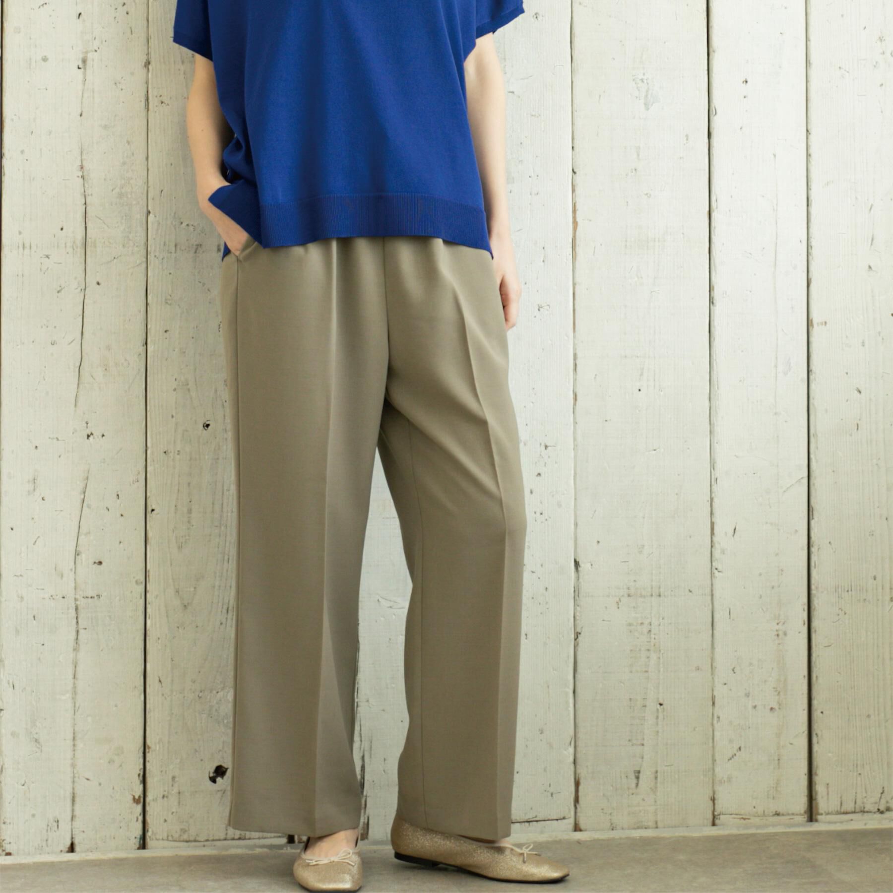 OPAQUE.CLIP「美脚イージーワイドパンツ【防シワ/洗濯機洗い可/抗ピル/ストレッチ】《丈が選べる/SS-LLサイズ/」|その他|