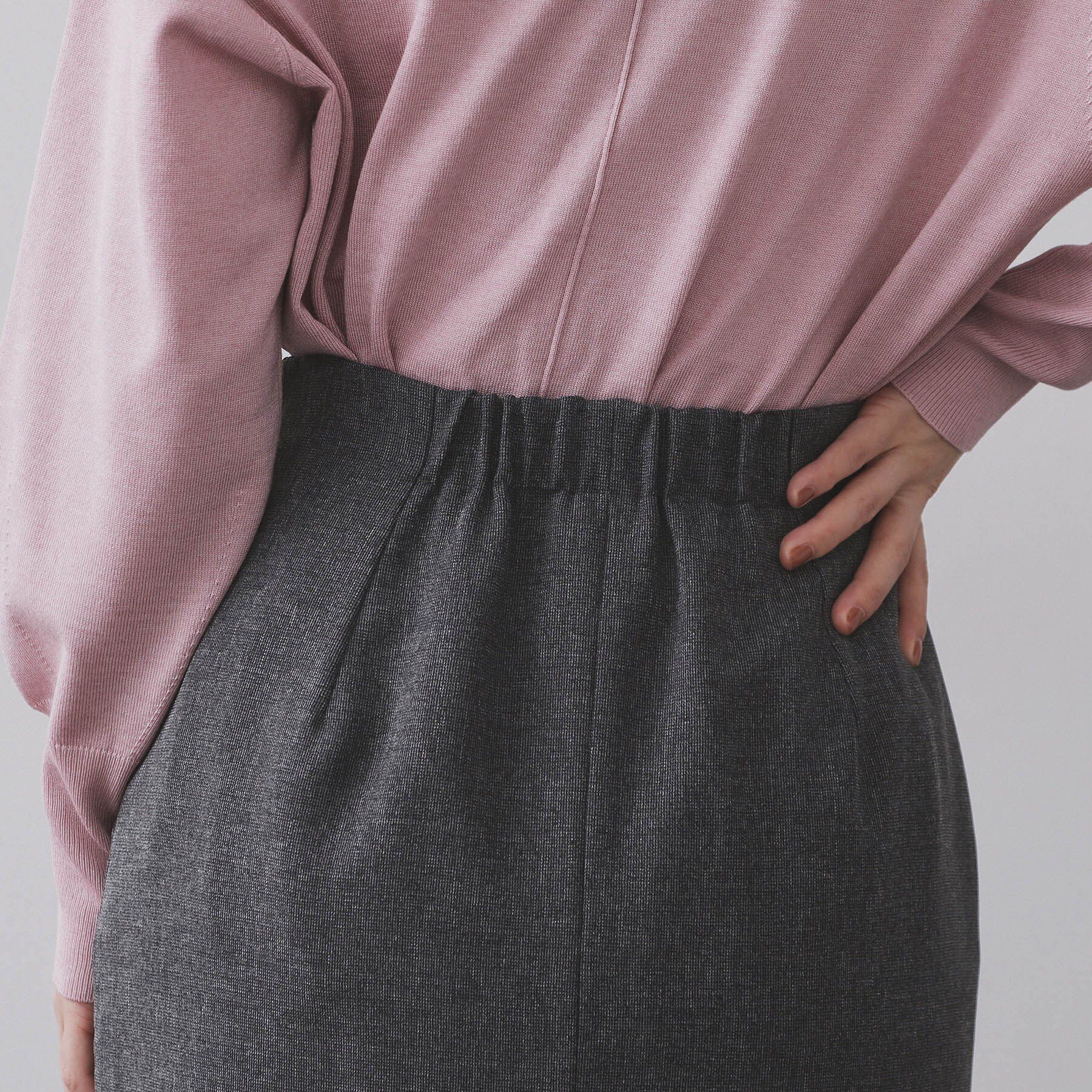 OPAQUE.CLIP「ストレッチダブルポケットタイトスカート【洗える】」|スカート|