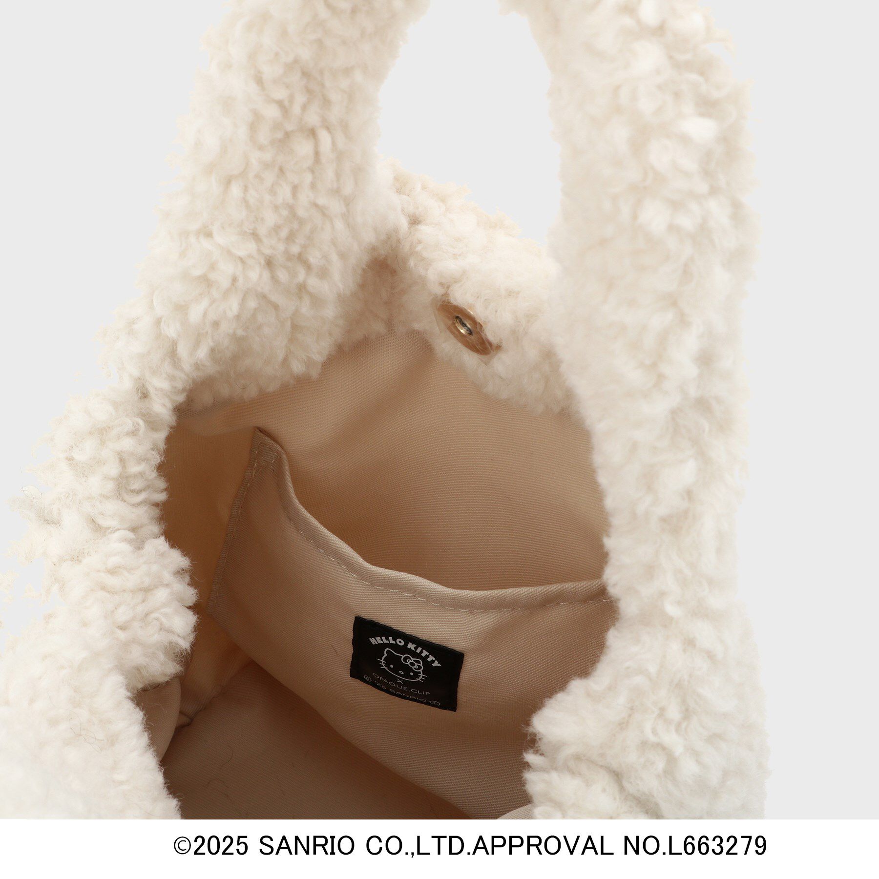 OPAQUE.CLIP「【ハローキティ】ふわふわマルシェバッグ」|ハンドバッグ|