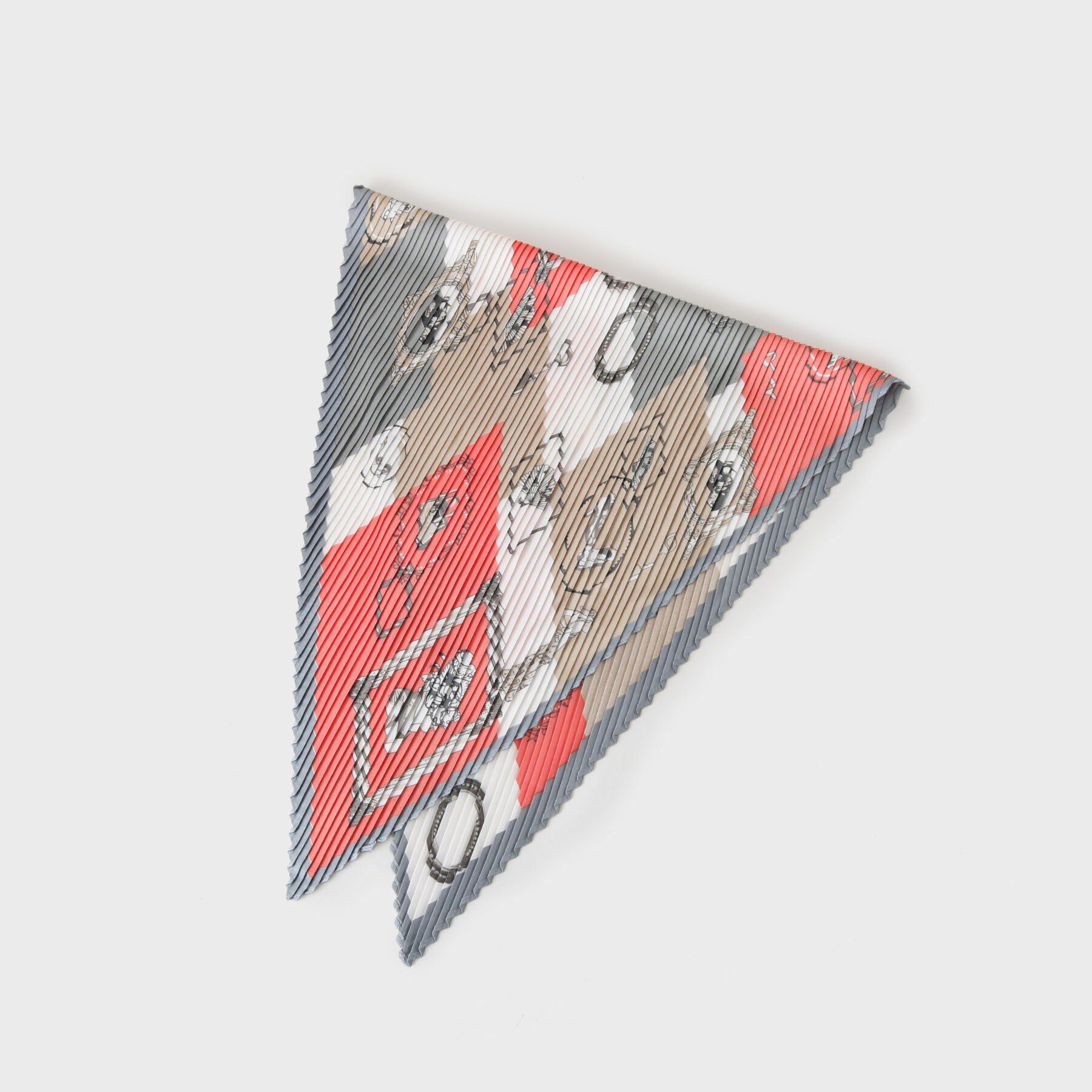 THE SHOP TK「アソートスカーフ」|バンダナ・スカーフ|ライトグレー(511