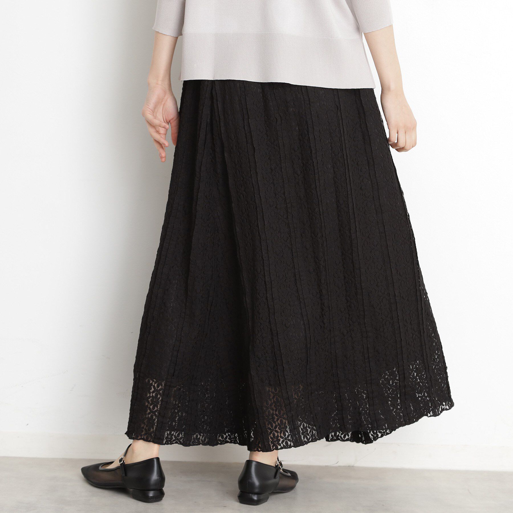 THE SHOP TK「レーススカート【洗える】」|スカート|