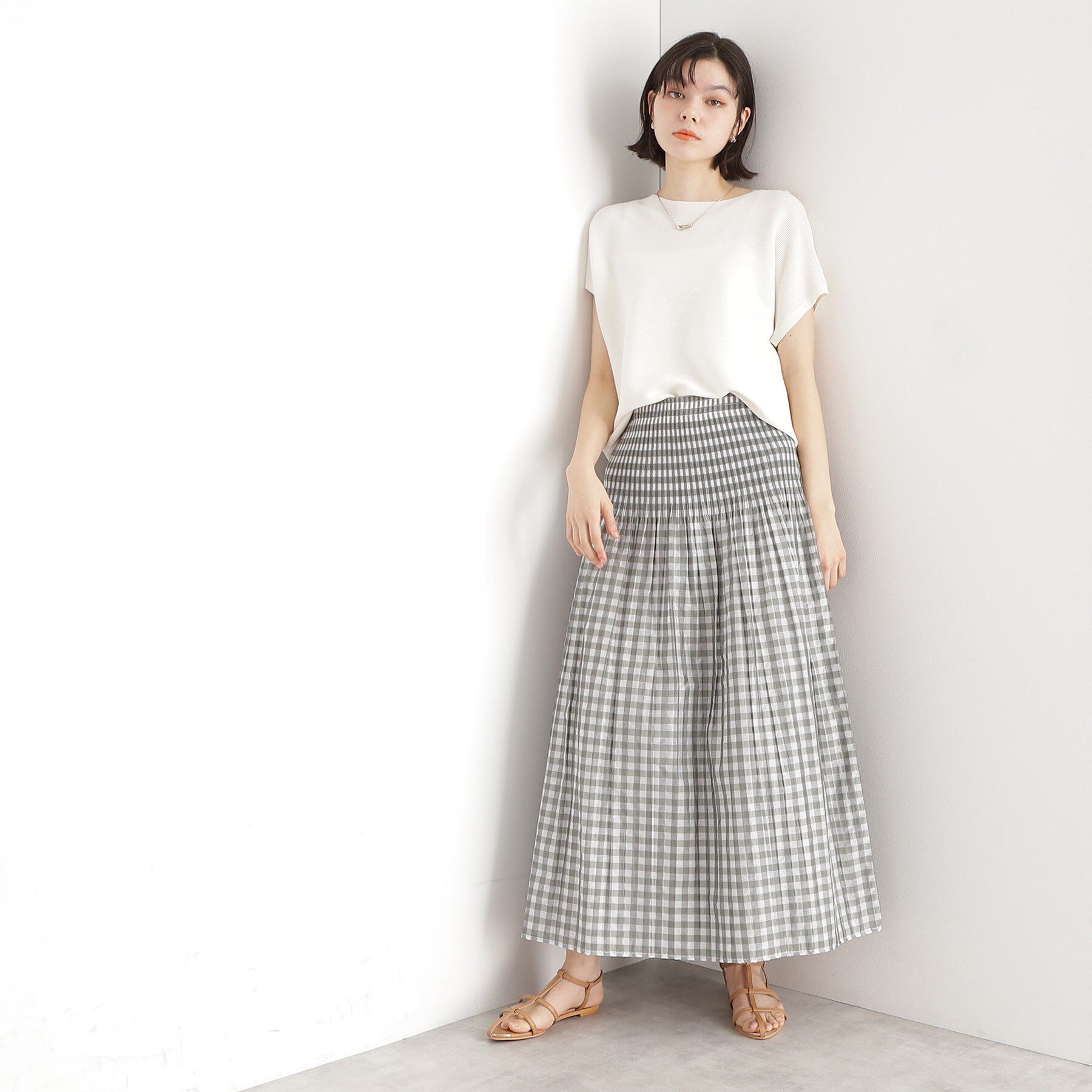 THE SHOP TK「美人フレンチニット【8色展開/WEB限定カラー/洗濯機OK/毛玉になりにくい】」|ニット・セーター|