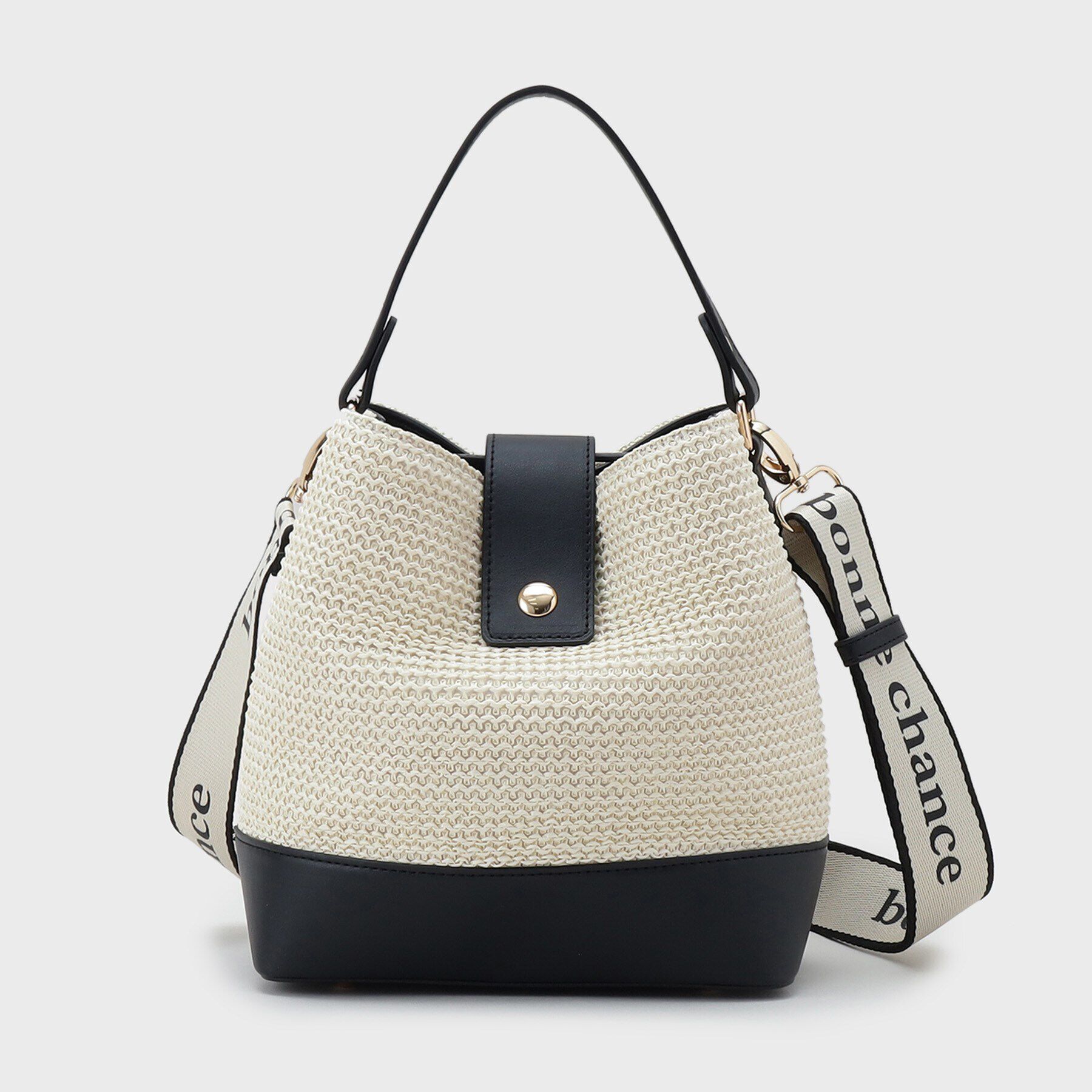 THE SHOP TK「合皮&times;雑材コンビバック【ロゴベルト付】」|ショルダー・メッセンジャー|