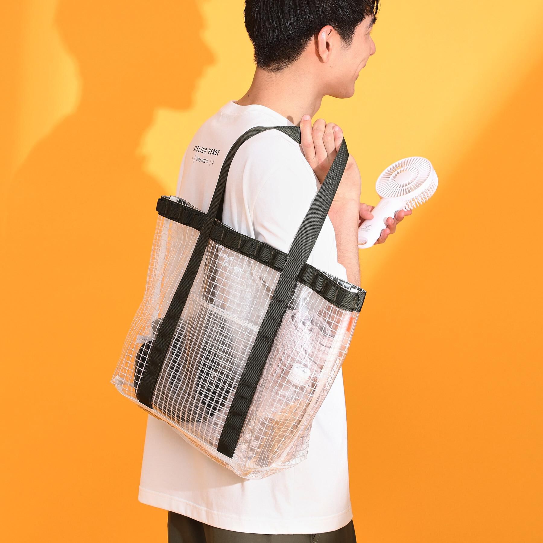 THE SHOP TK「PVCクリアトートバッグ 【ユニセックス／軽量】」|トートバッグ|