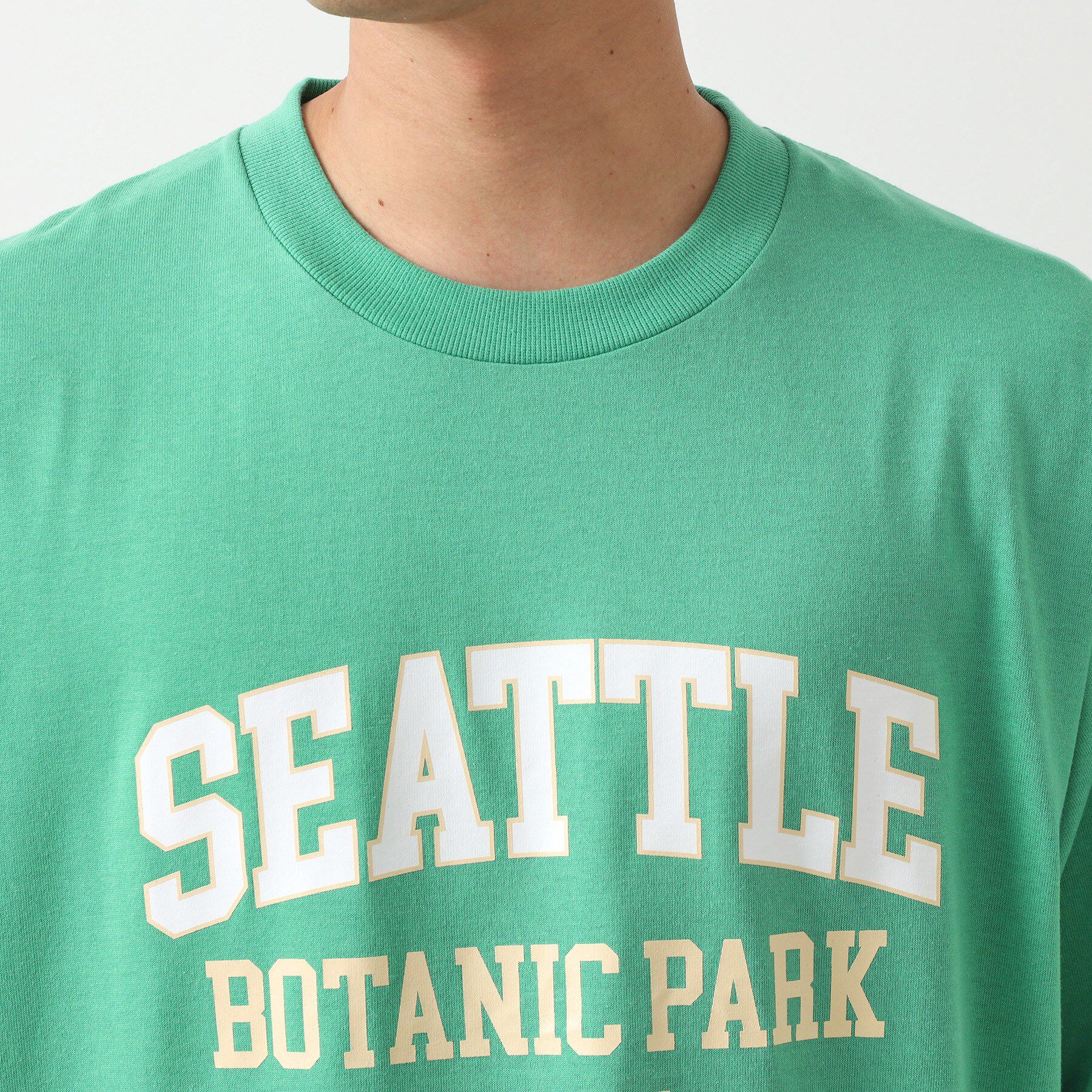 THE SHOP TK「カレッジロゴ半袖Tシャツ /親子リンク/洗濯機OK」|Tシャツ・カットソー|