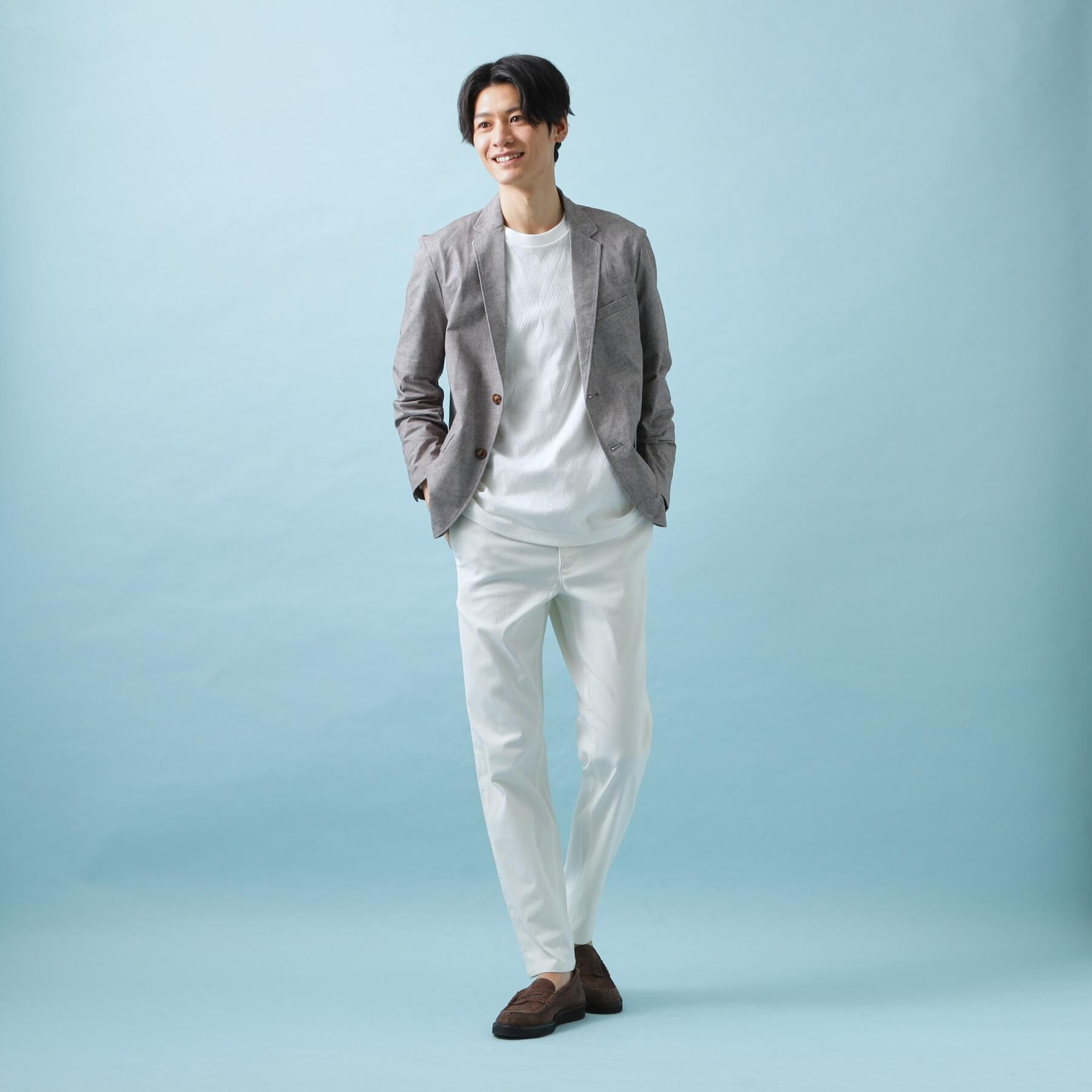 THE SHOP TK「【ひんやり快適ビジネス兼用パンツ】7DAYSパンツ ストレッチ+ 接触冷感/洗濯機OK」|その他|