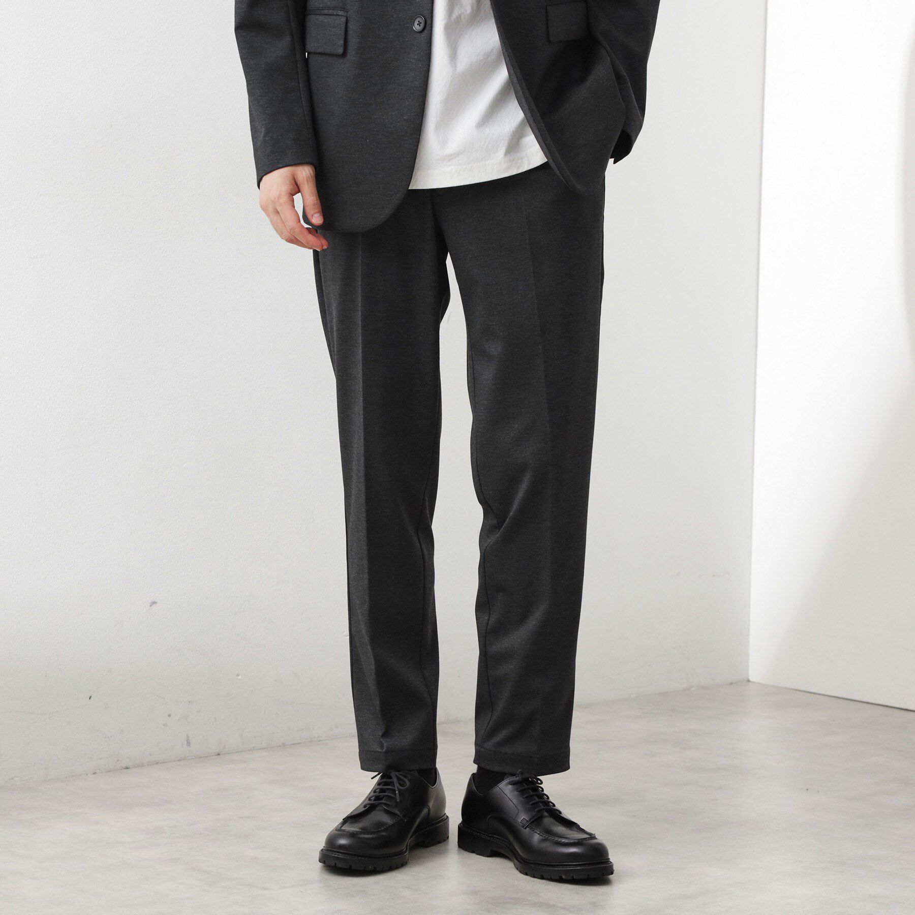 THE SHOP TK「ライトTRジャージスラックス【洗濯機OK/毛玉ができにくい/ストレッチ/セットアップ可】」|その他|