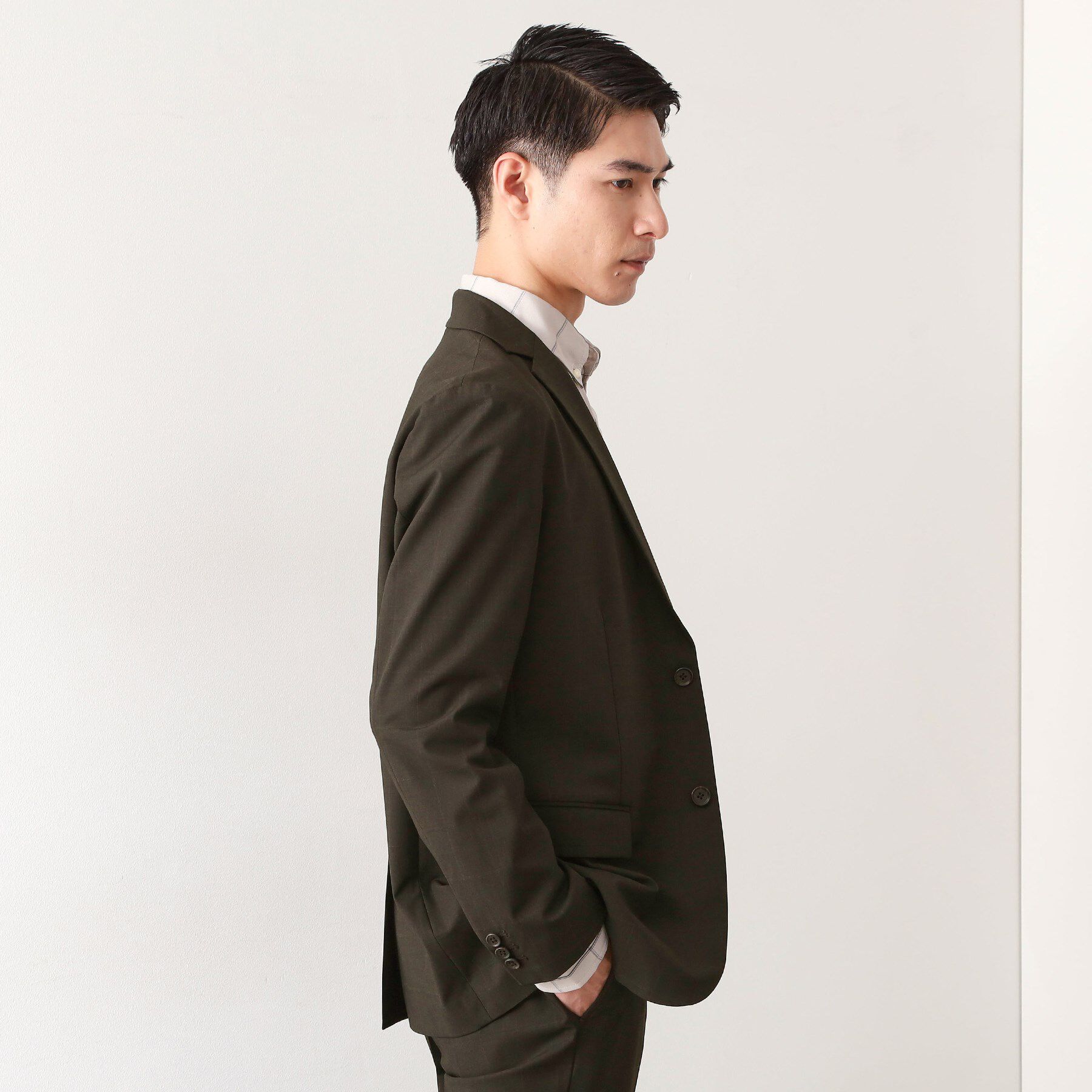 THE SHOP TK「CARREMAN／キャリーマンTRジャケット【セットアップ可/洗濯機OK】」|テーラードジャケット|