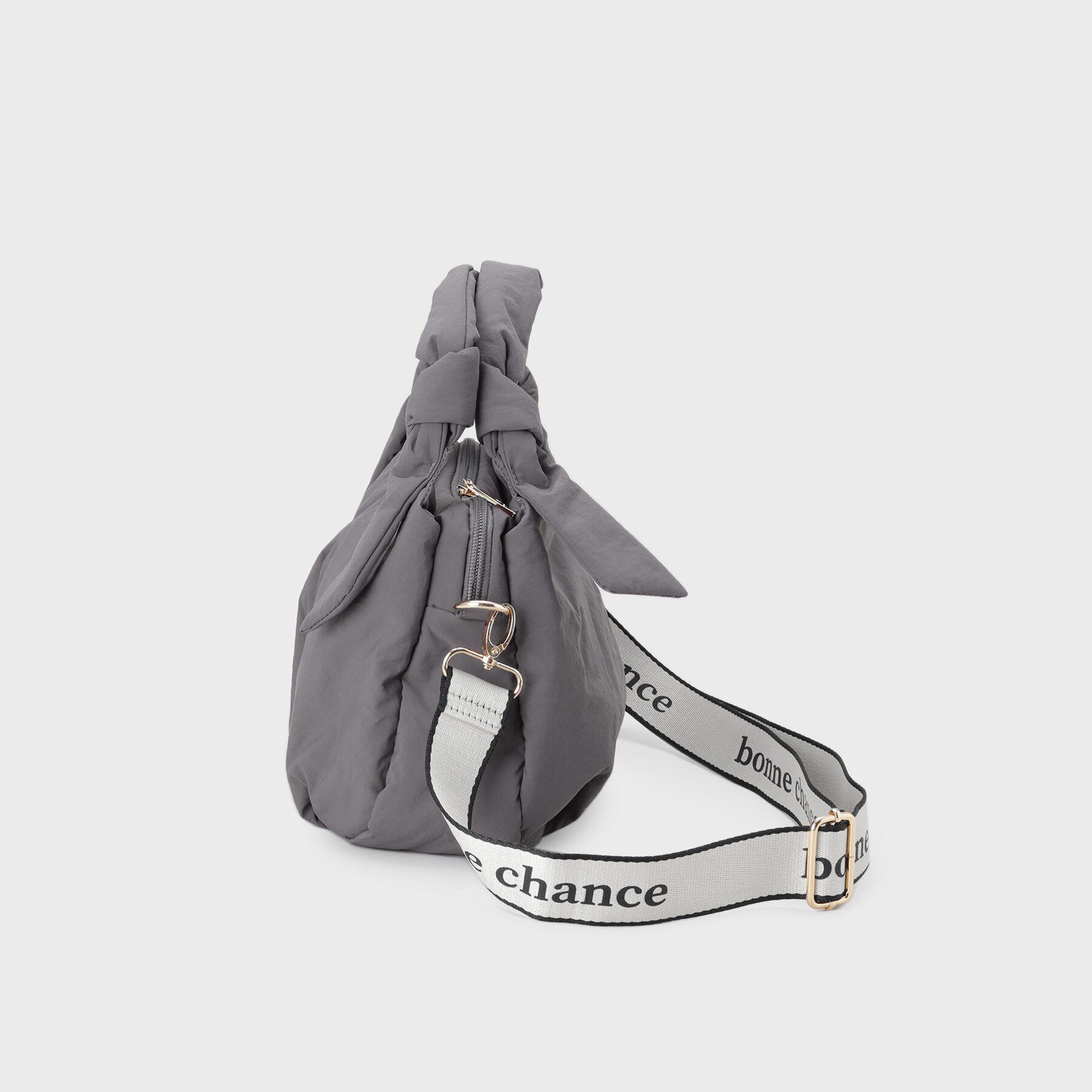 THE SHOP TK「ロゴショルダー付きナイロンミニボストン」|ショルダー・メッセンジャー|