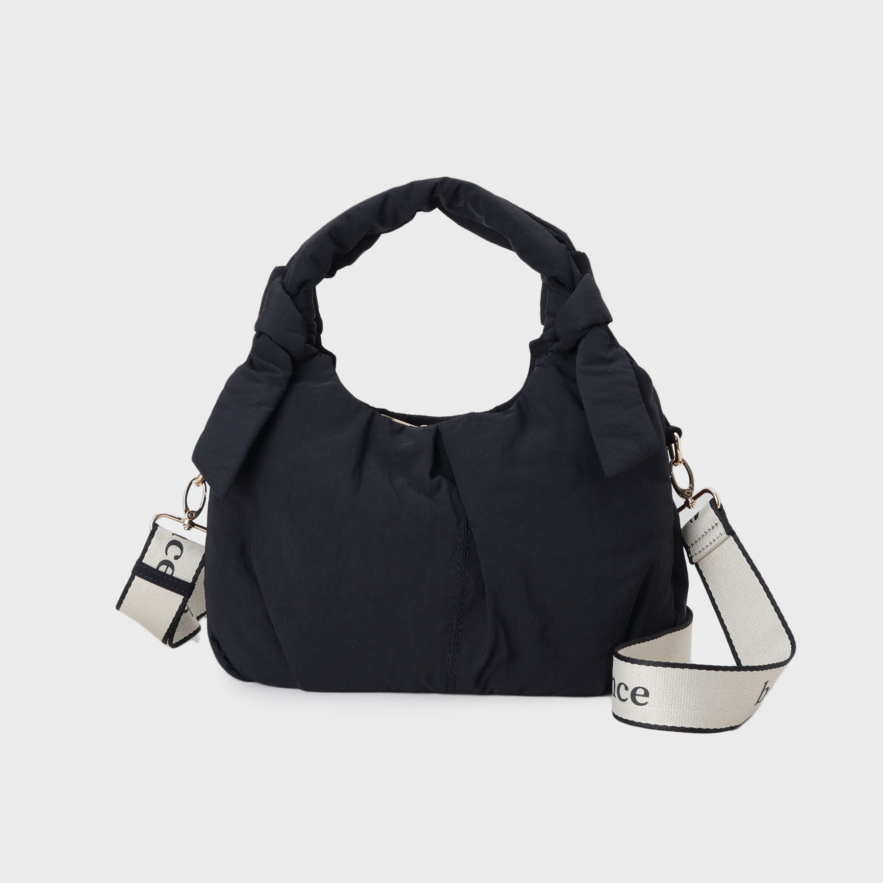 THE SHOP TK「ロゴショルダー付きナイロンミニボストン」|ショルダー・メッセンジャー|