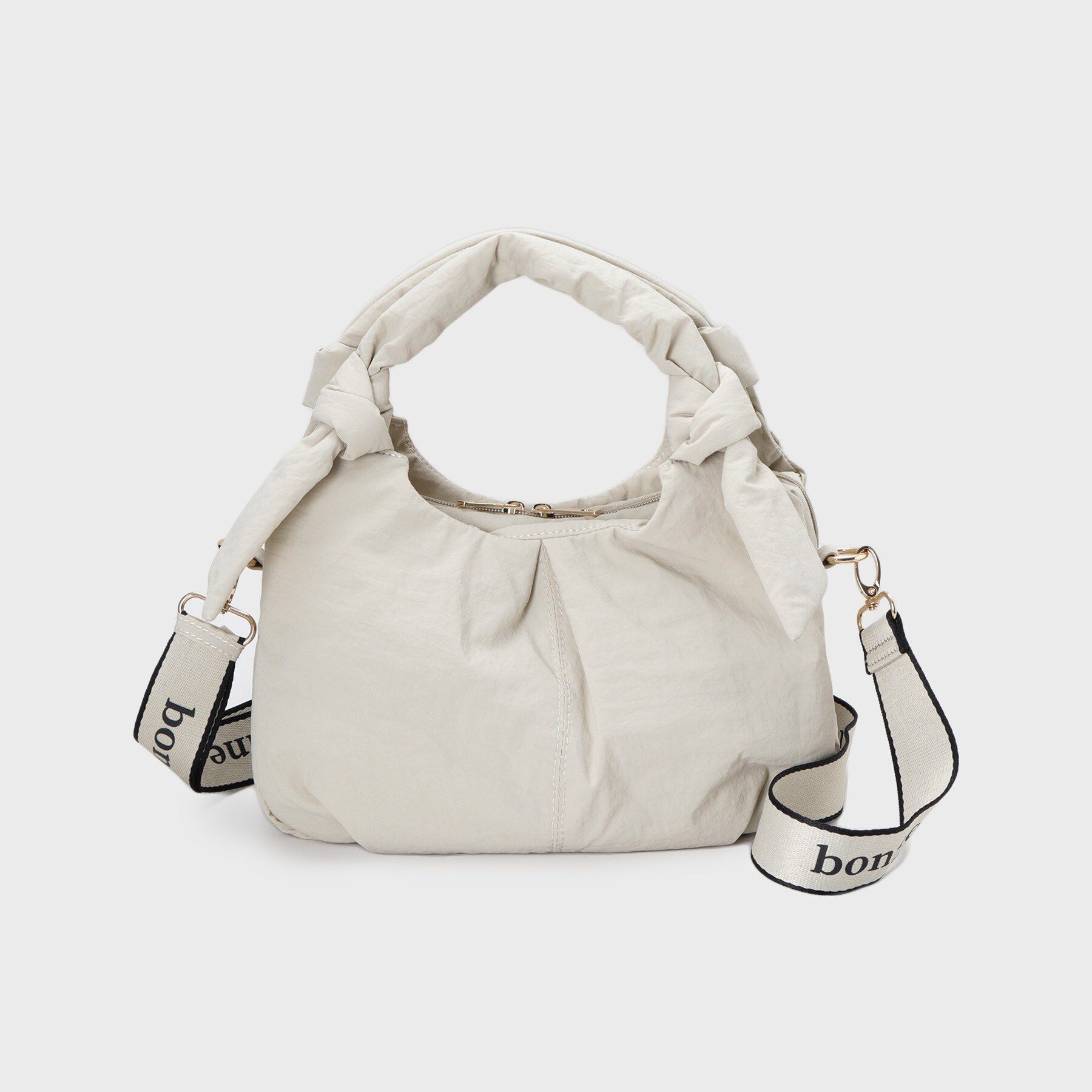 THE SHOP TK「ロゴショルダー付きナイロンミニボストン」|ショルダー・メッセンジャー|