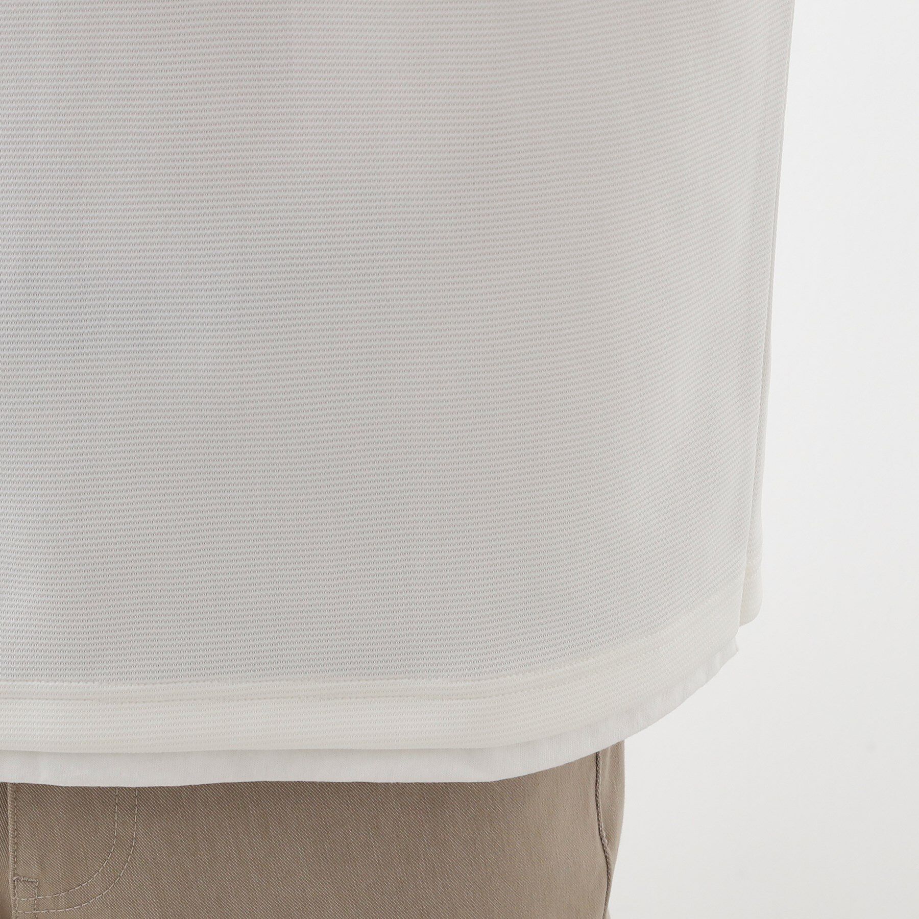 THE SHOP TK「【ラクして決まる！】レイヤード風長袖Tシャツ 洗濯機OK」|Tシャツ・カットソー|