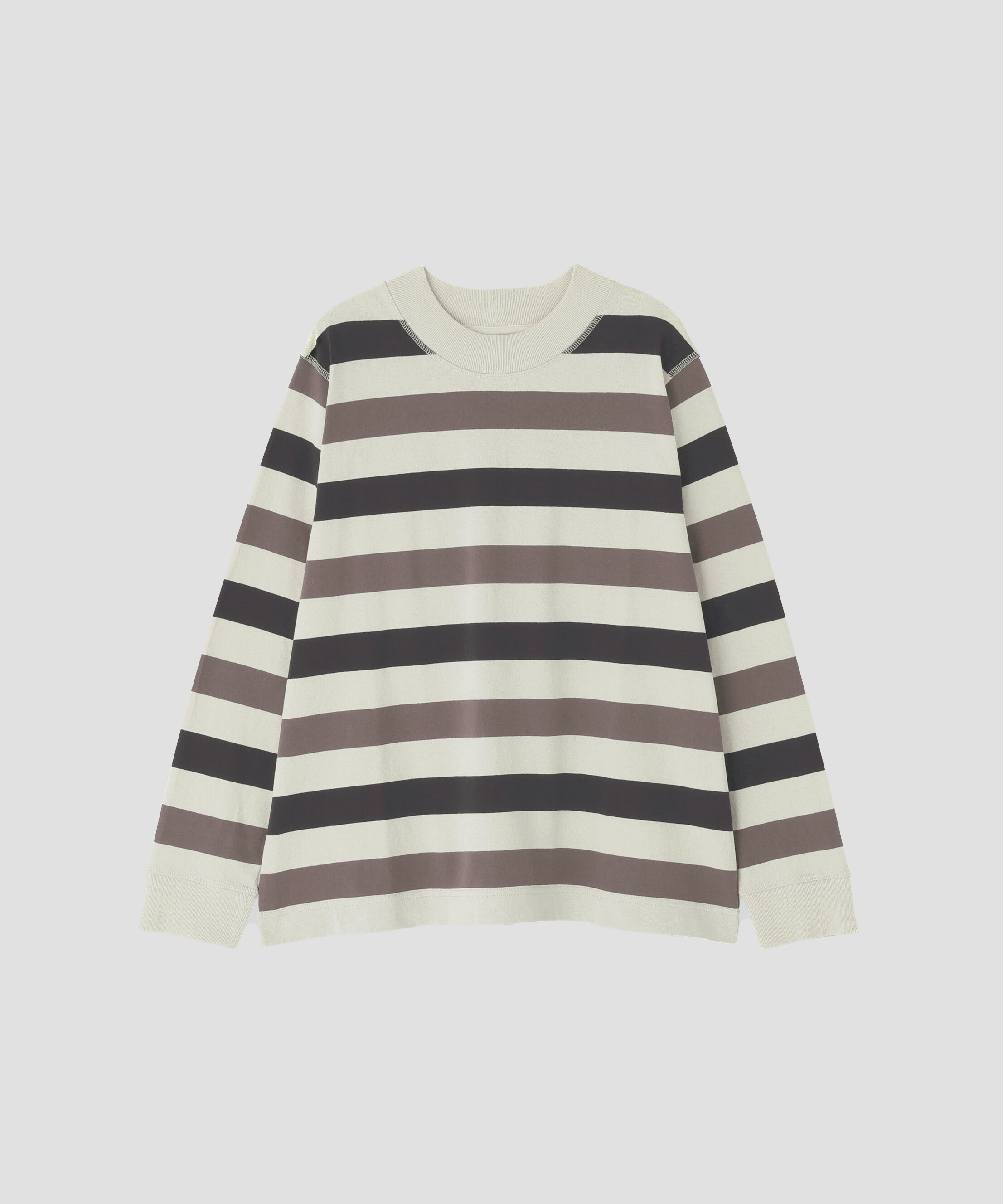 MHL.「THREE COLOUR BLOCK STRIPE TOP」|Tシャツ・カットソー|