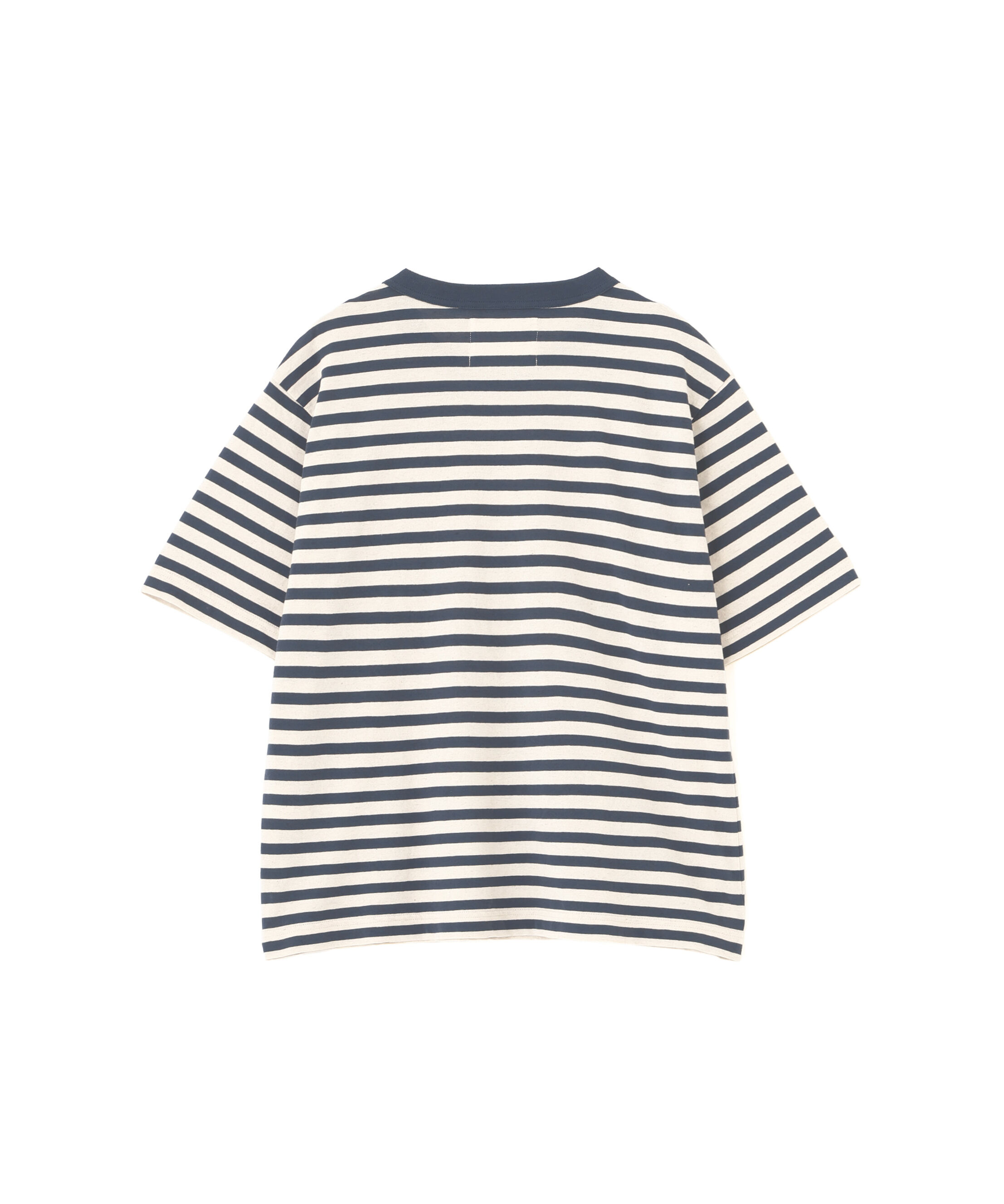 MHL.「COTTON LINEN STRIPE JERSEY TOP」|Tシャツ・カットソー|