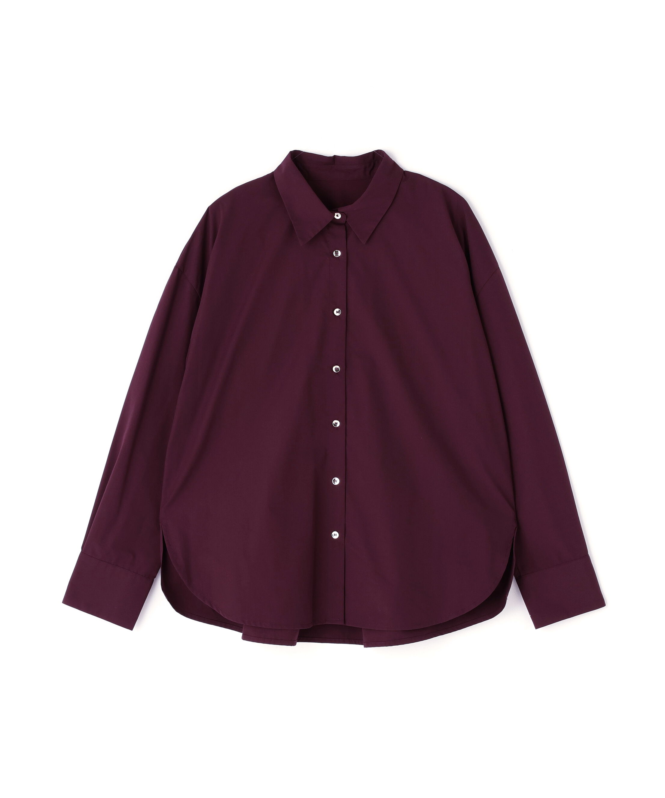  「ゴールドボタンフォルムシャツ」|シャツ・ブラウス|