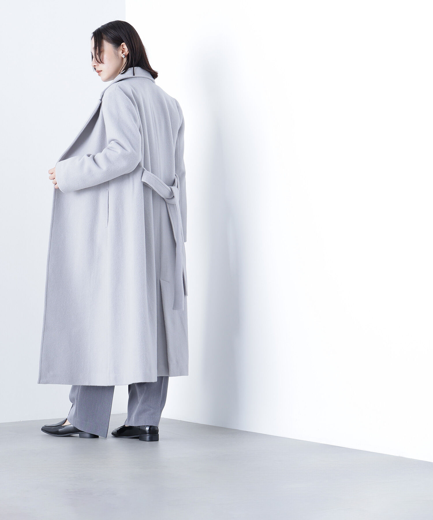  「テーラーベルテッドロングコート」|その他|