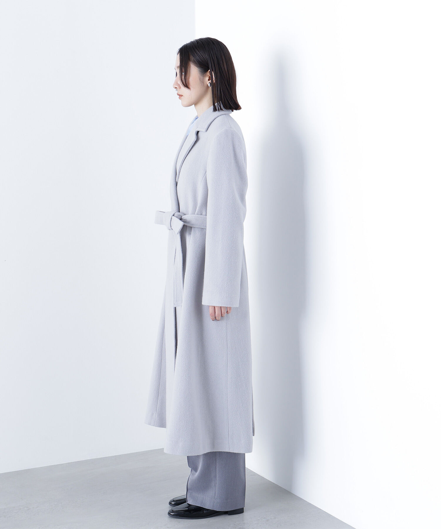  「テーラーベルテッドロングコート」|その他|