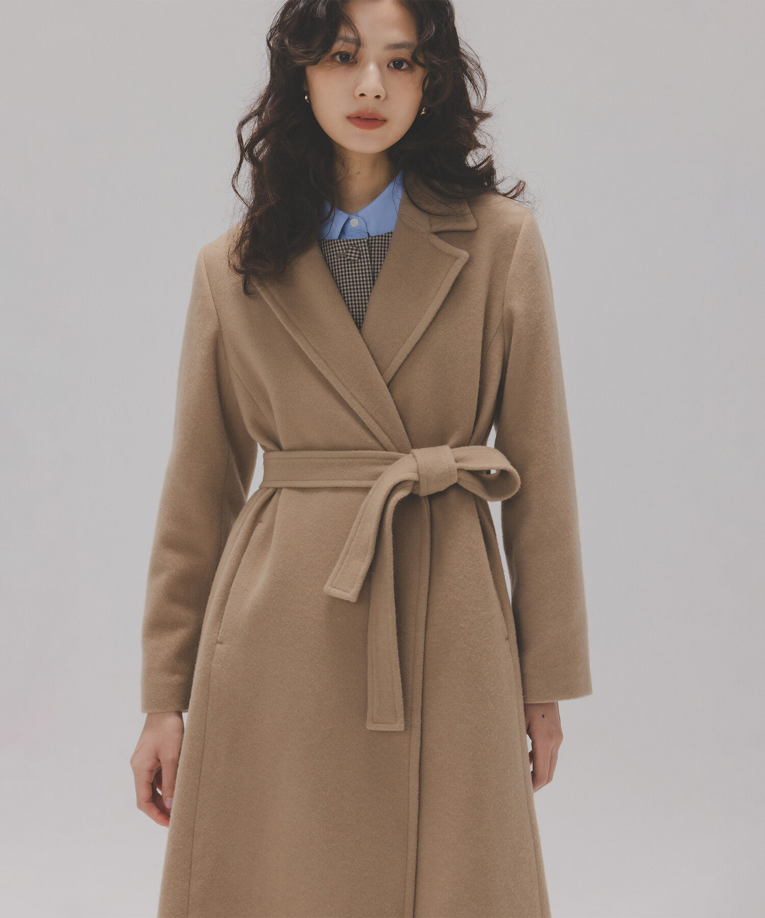  「テーラーベルテッドロングコート」|その他|