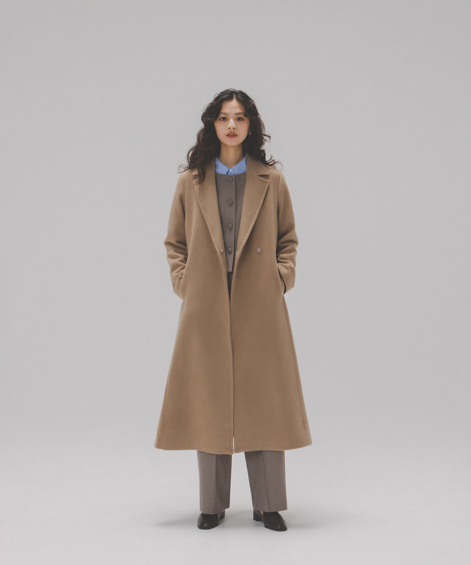  「テーラーベルテッドロングコート」|その他|