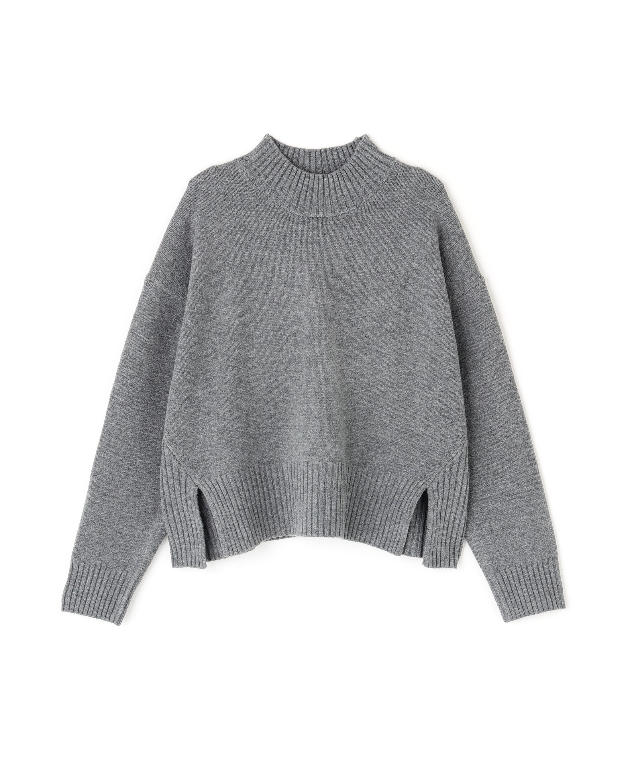  「サイドスリットハイネックニット」|ニット・セーター|