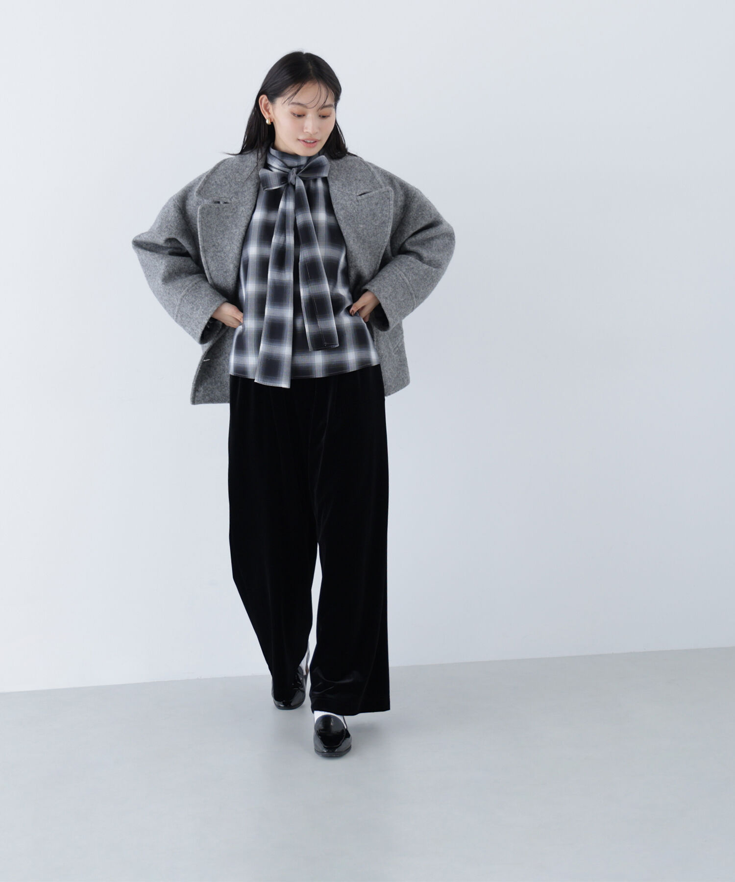  「ベロアイージーパンツ」|その他|