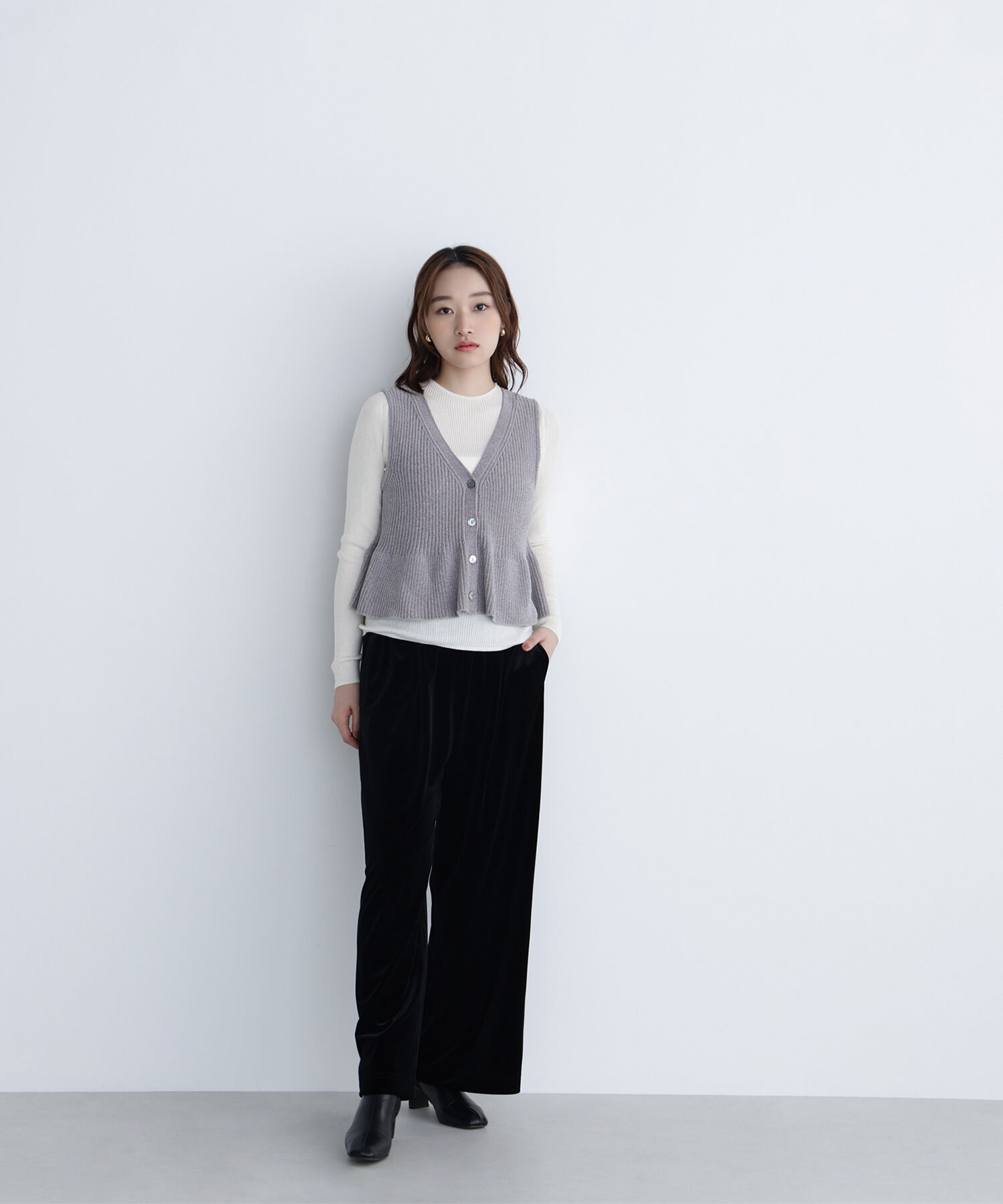  「ベロアイージーパンツ」|その他|