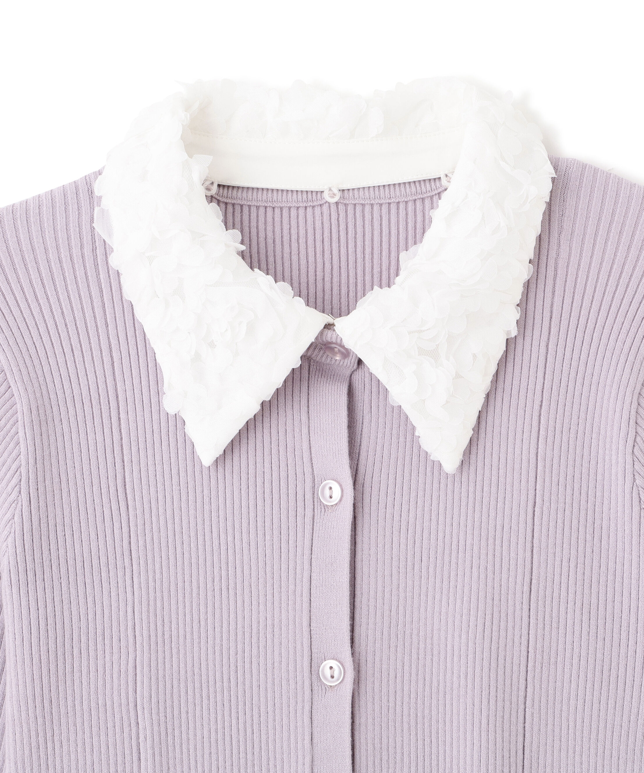  「2wayカラーペプラムニット」|ニット・セーター|