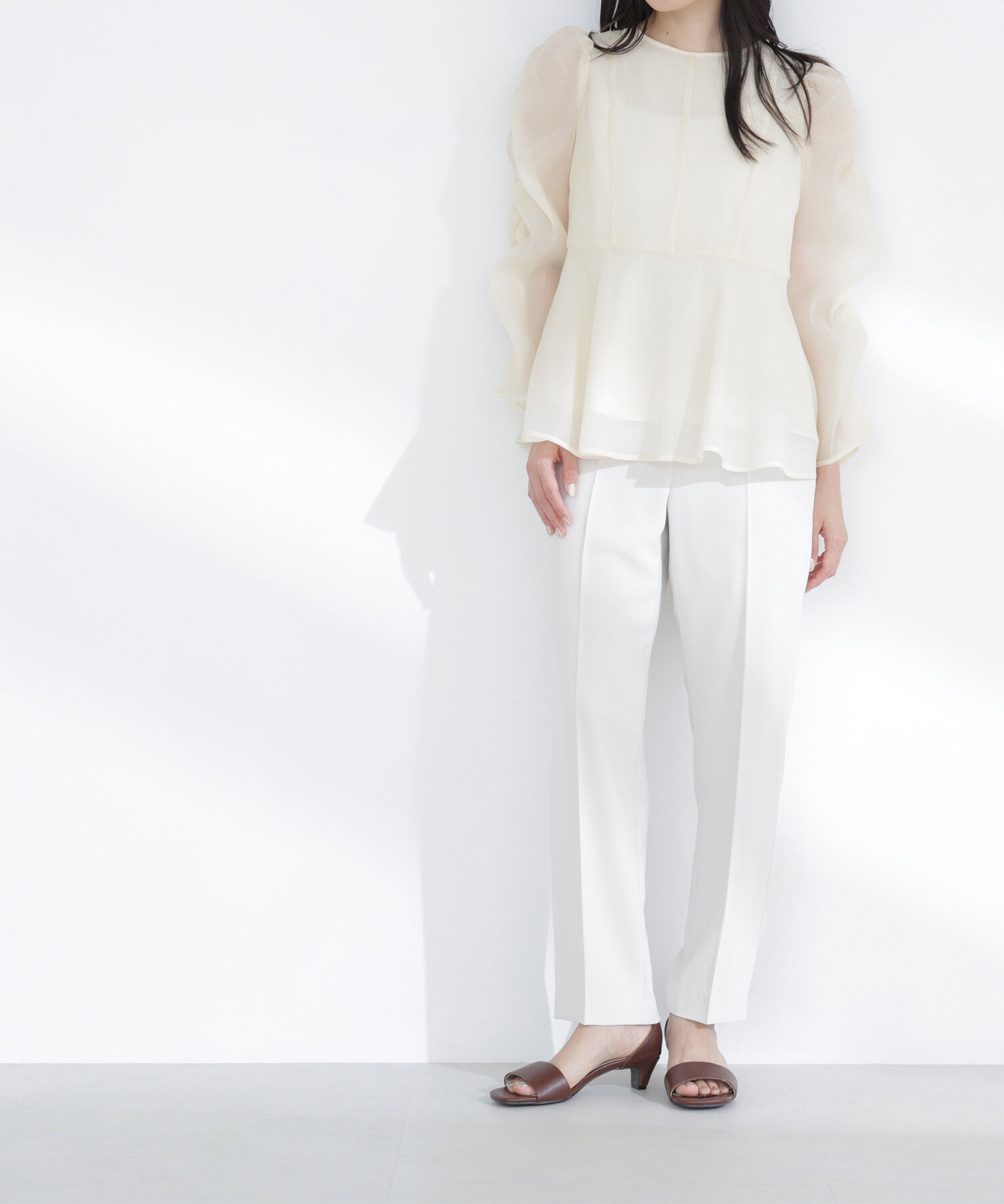  「カラーテーパードパンツ」|その他|