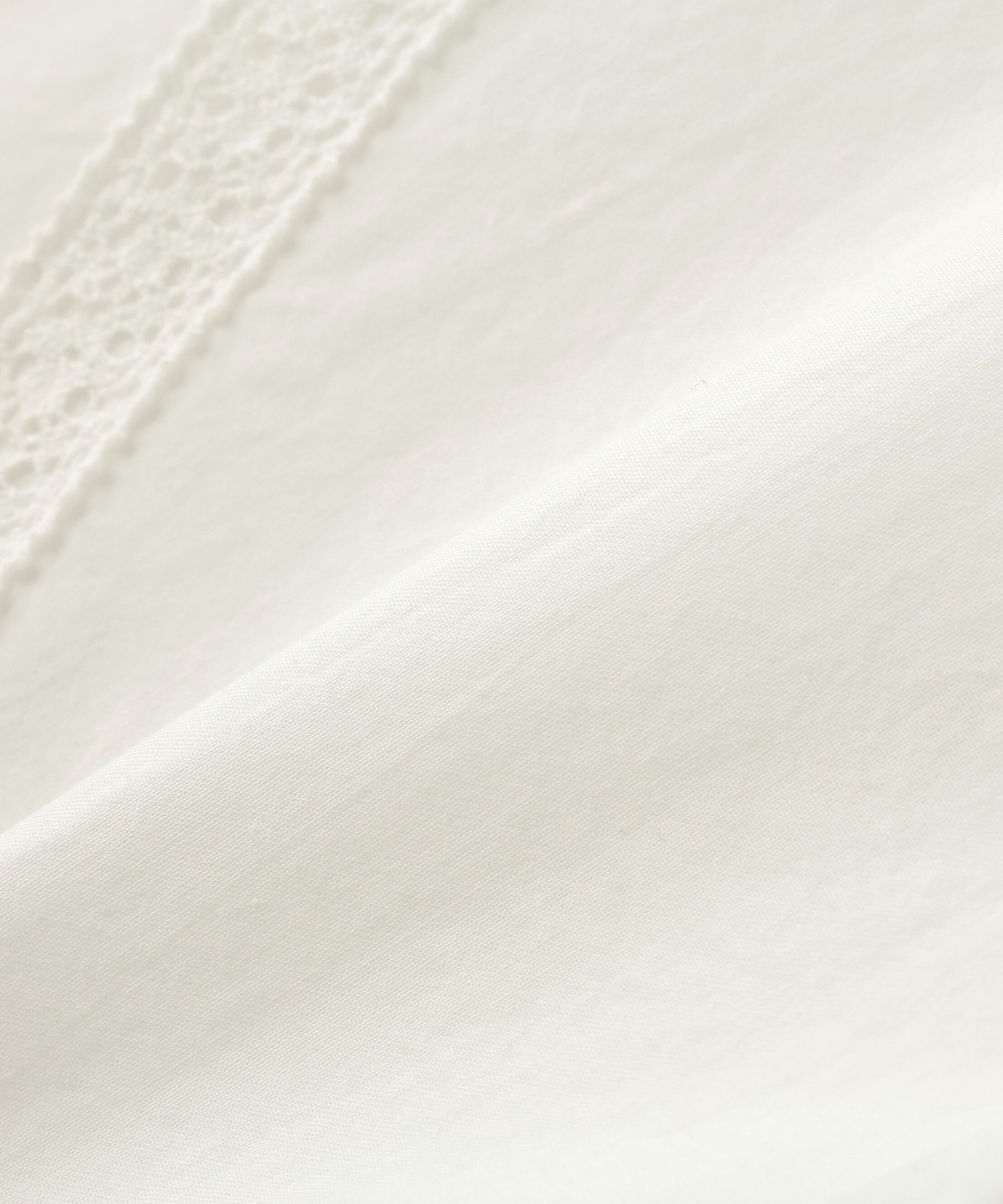  「〈N.〉コットンレースブラウス」|シャツ・ブラウス|