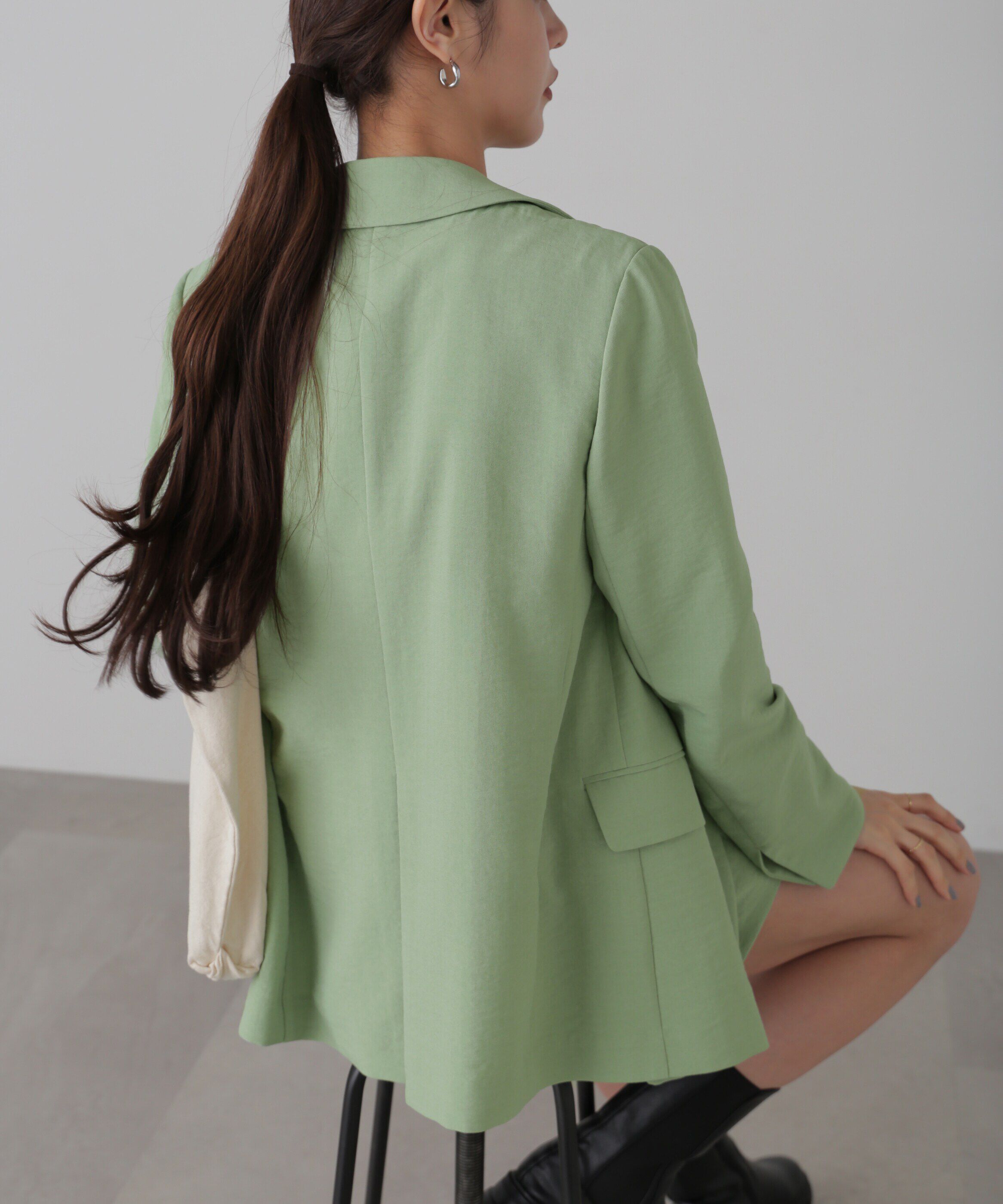  「[低身長サイズ/Sシリーズ]気流染めダブルジャケット」|その他|