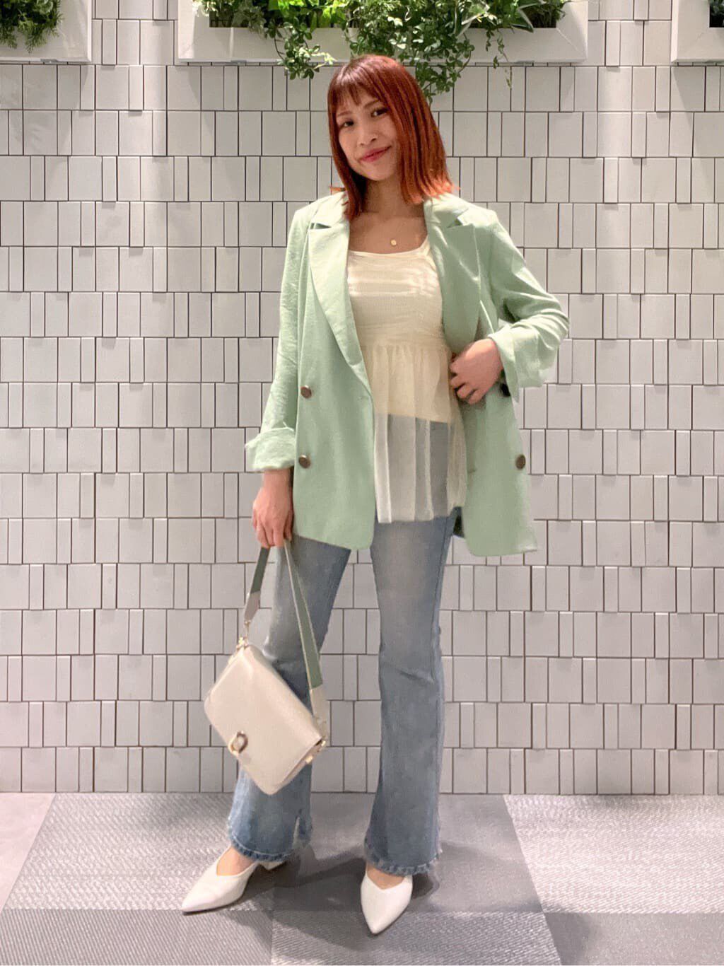  「[低身長サイズ/Sシリーズ]気流染めダブルジャケット」|その他|