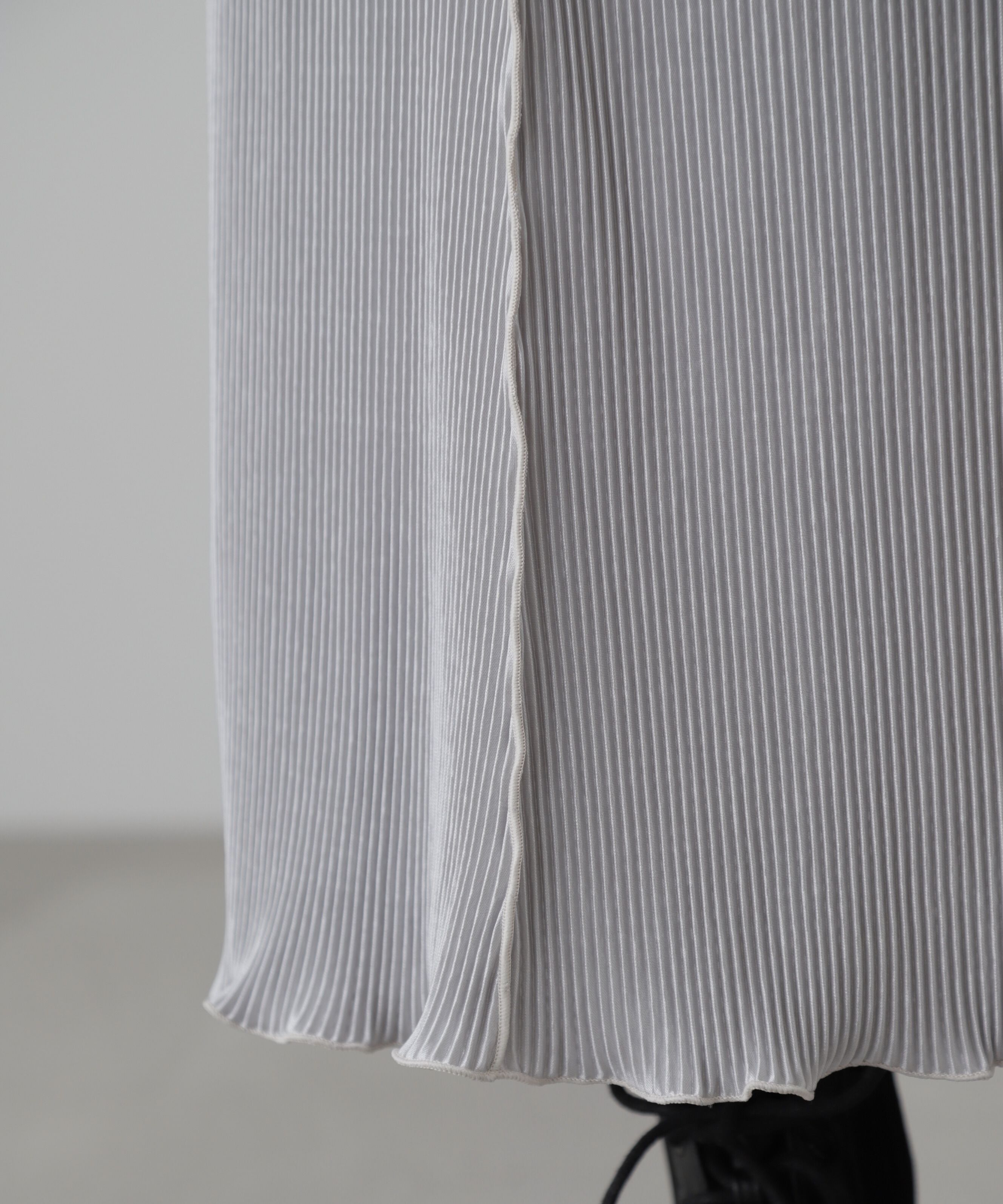  「配色メローカットソープリーツスカート」|スカート|