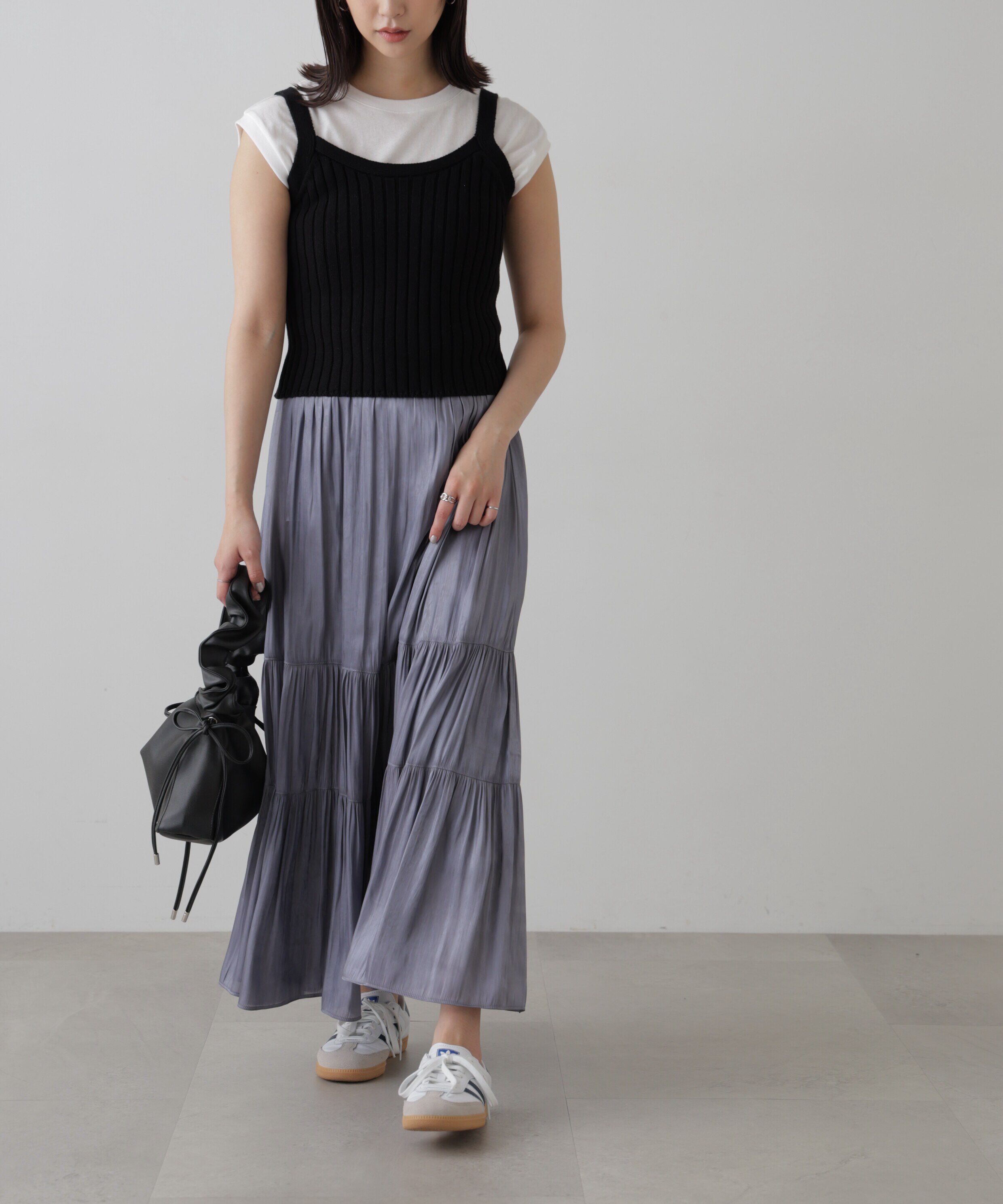  「リブニットタンクトップ」|ニット・セーター|