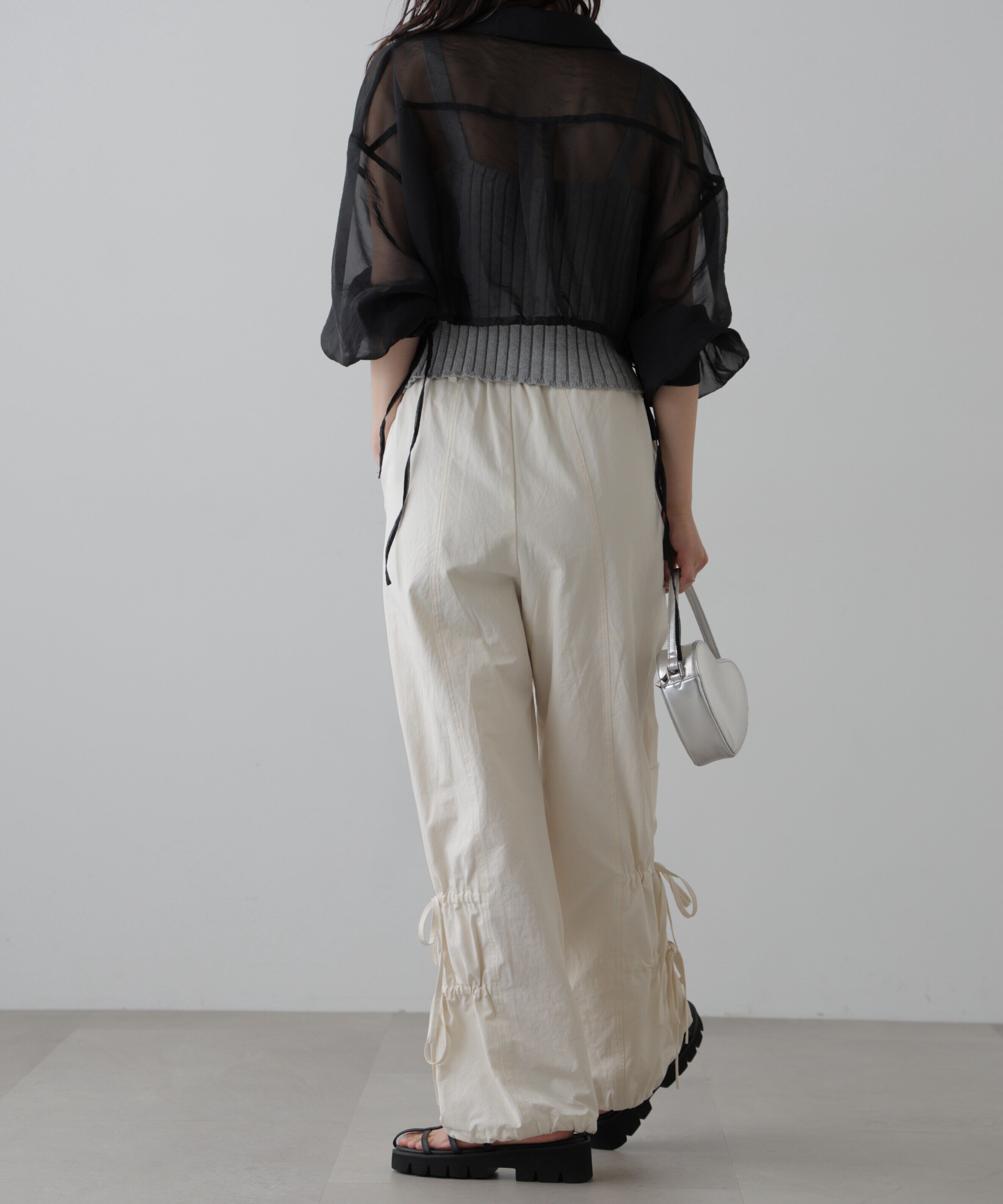  「リブニットタンクトップ」|ニット・セーター|