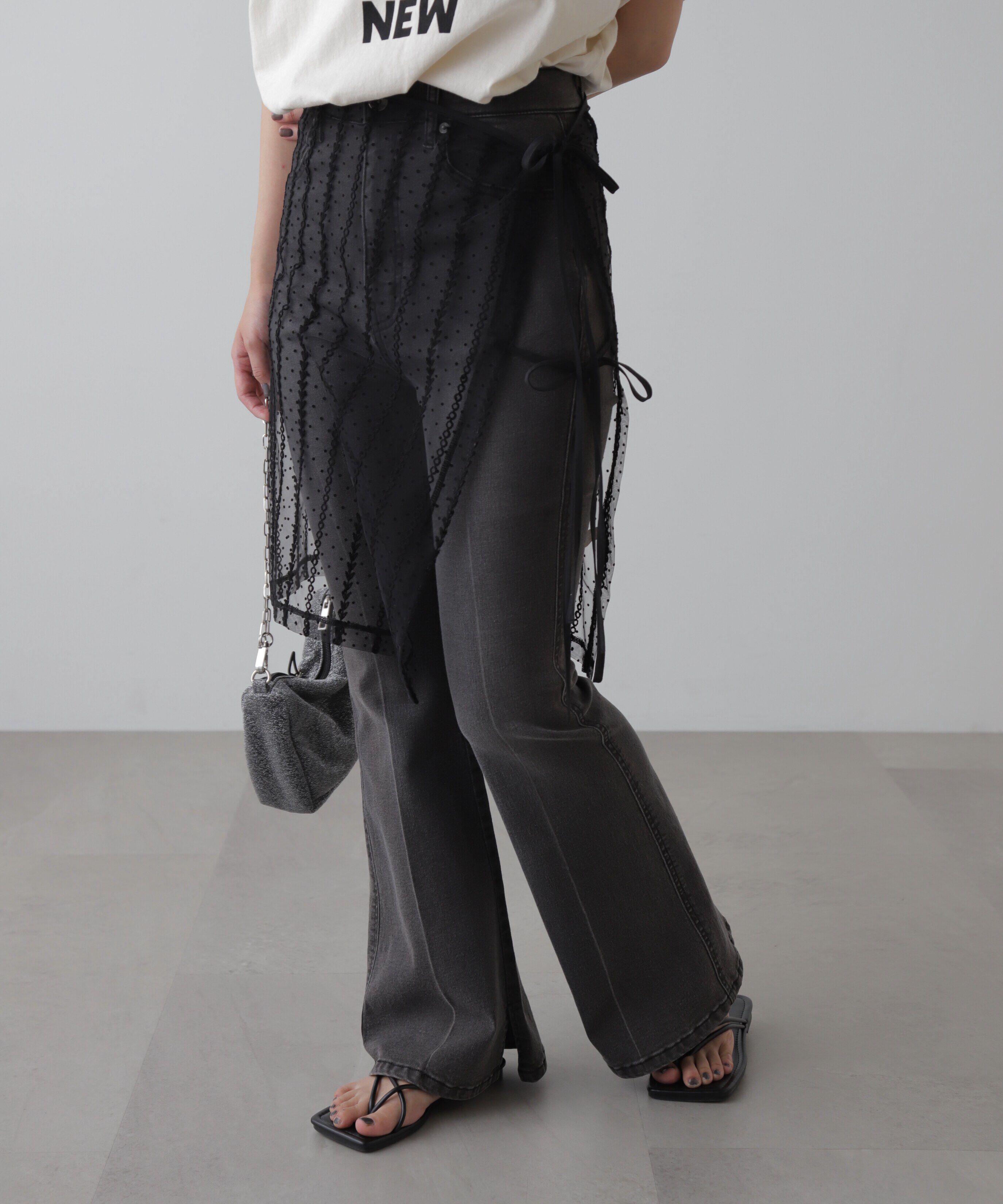  「レースラップスカート」|スカート|