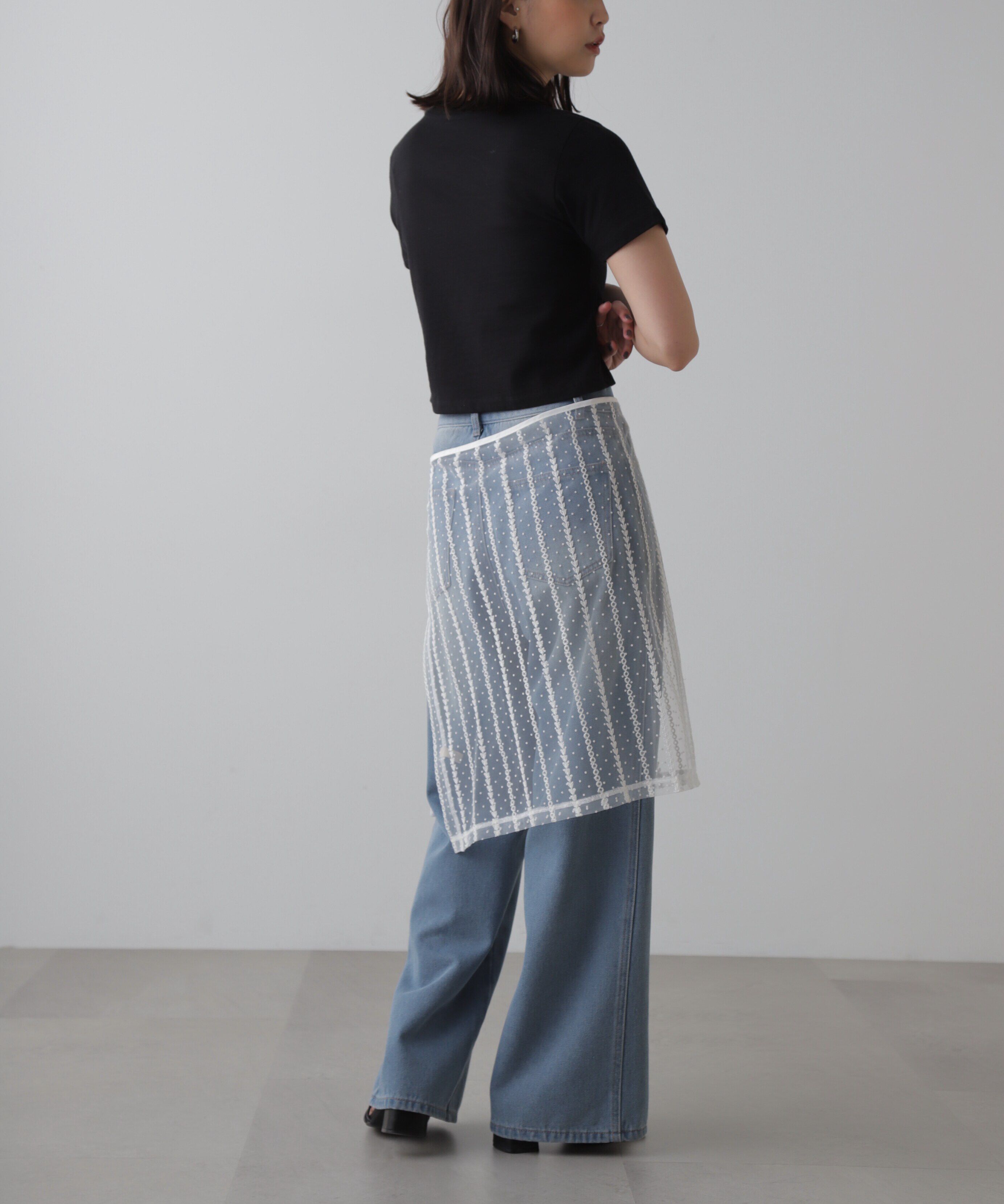  「レースラップスカート」|スカート|