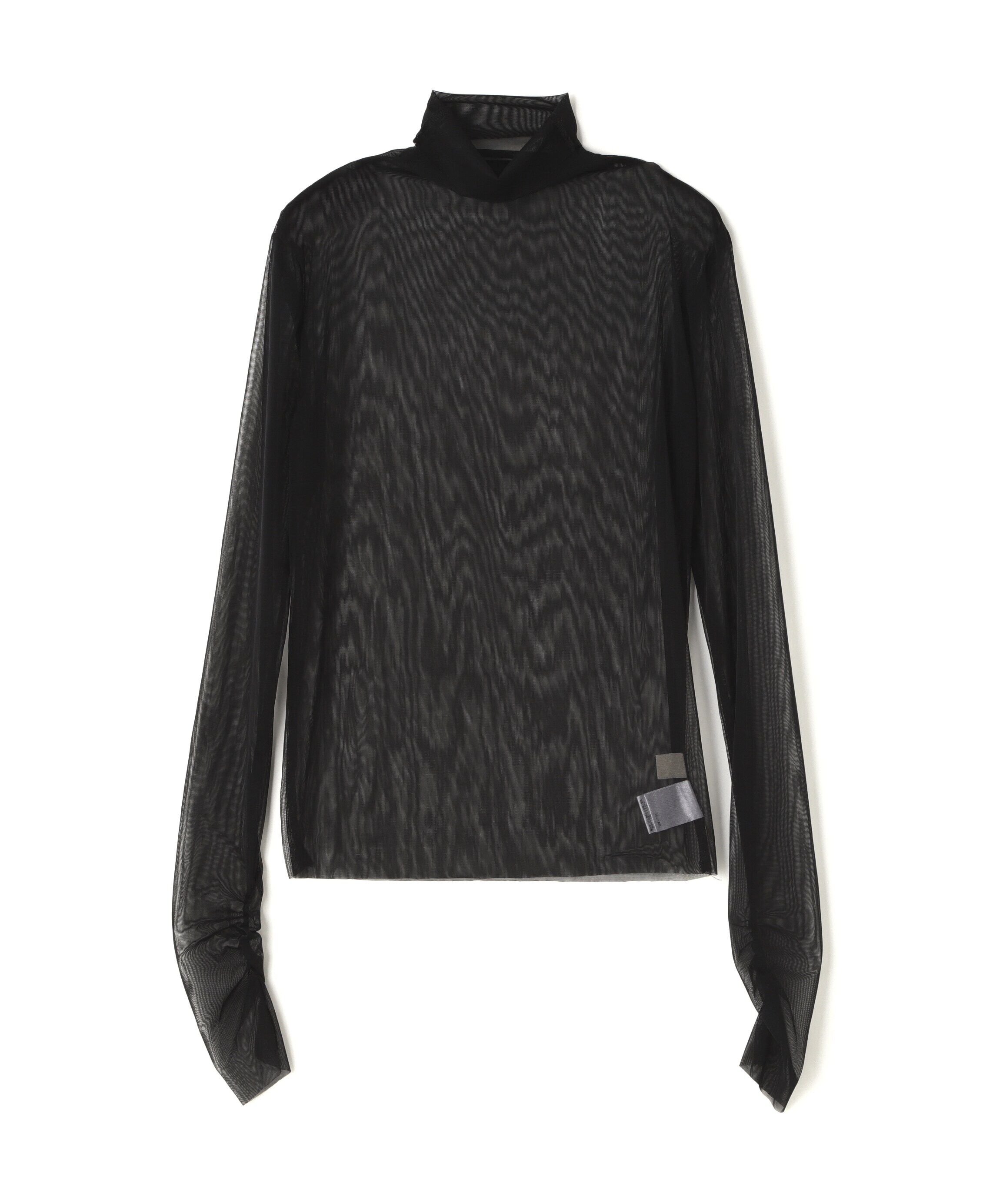  「シースルーハイネックカットソー」|Tシャツ・カットソー|