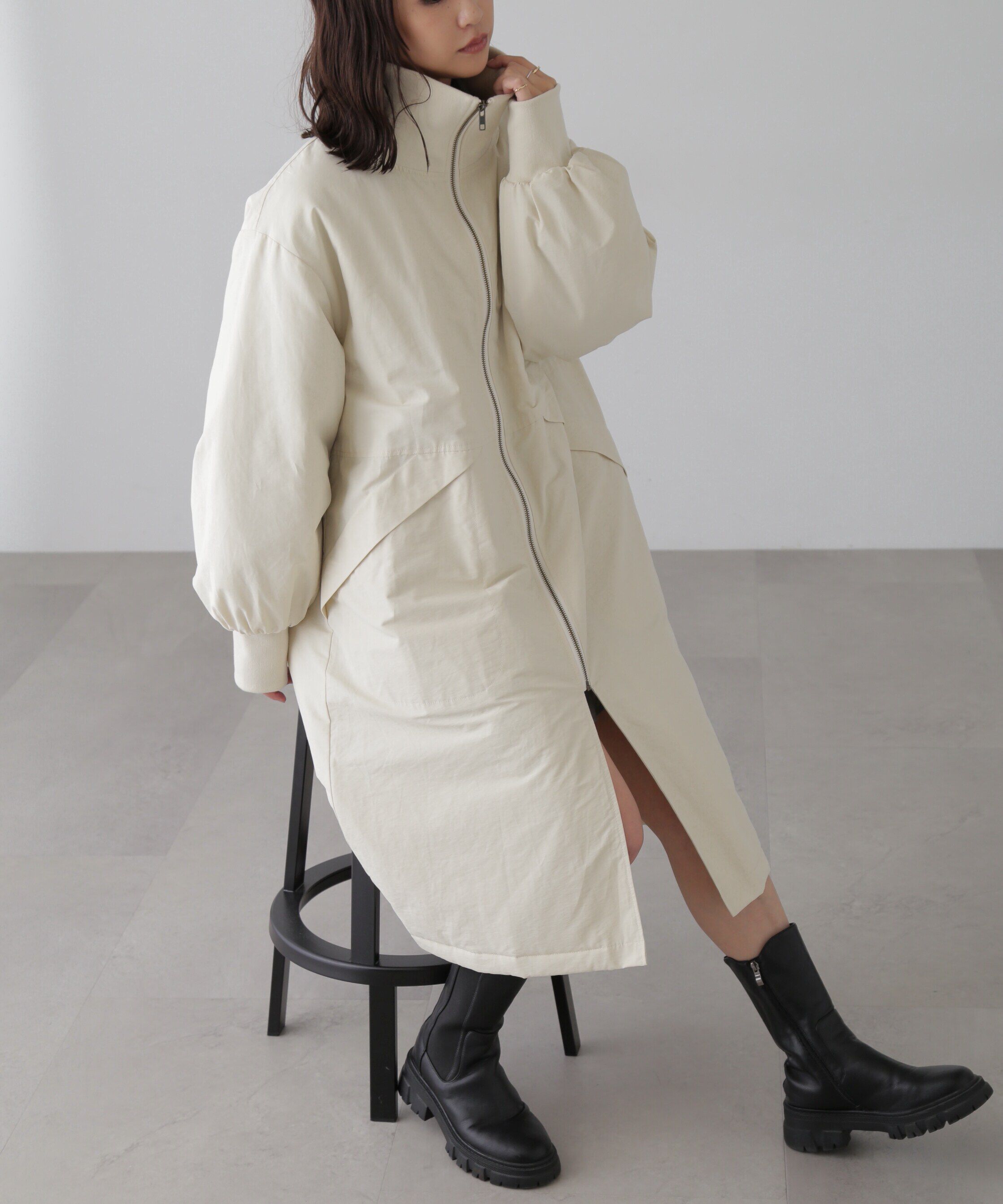  「リブスタンドロングコート」|その他|