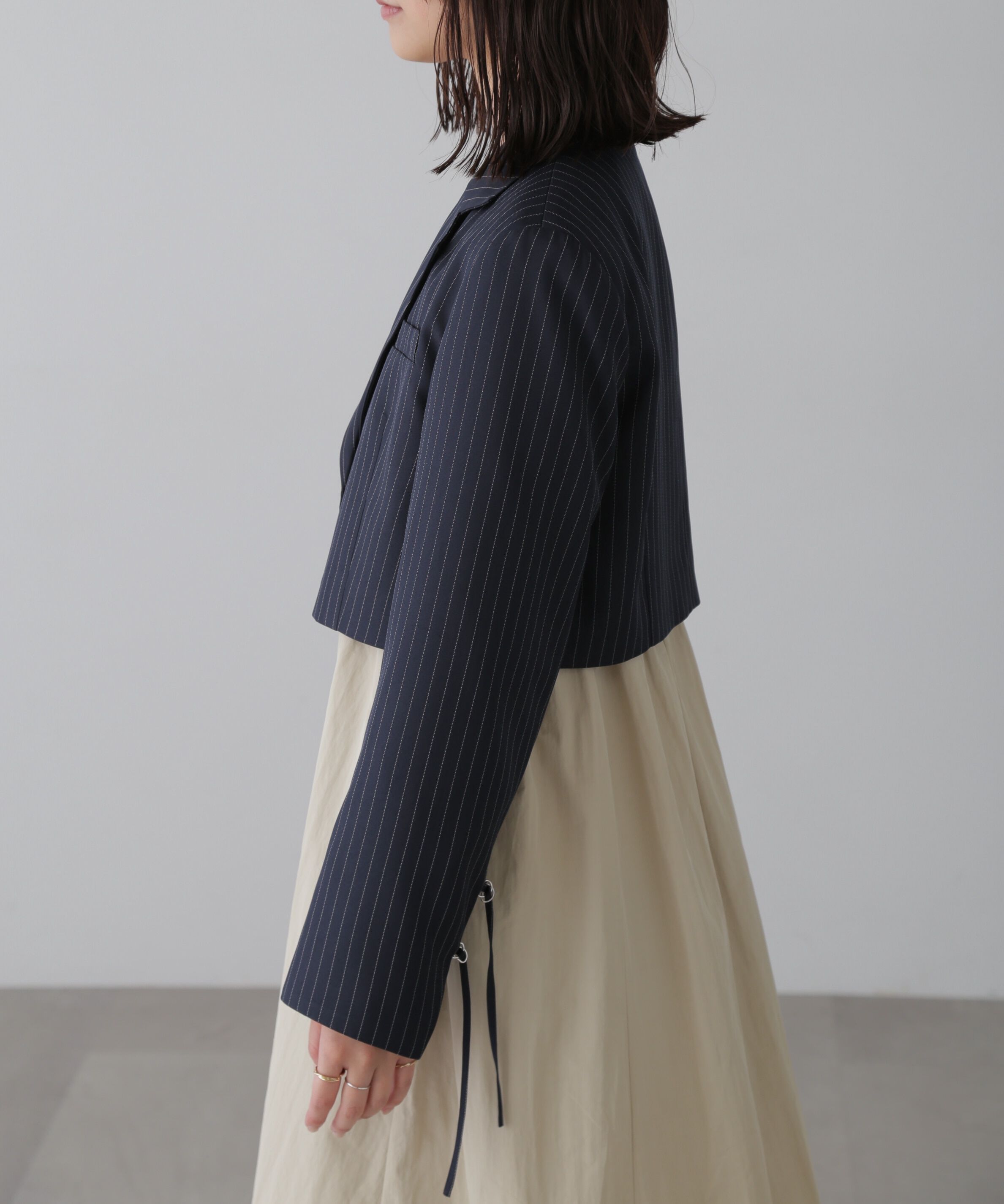  「ショート丈シングルジャケット」|その他|