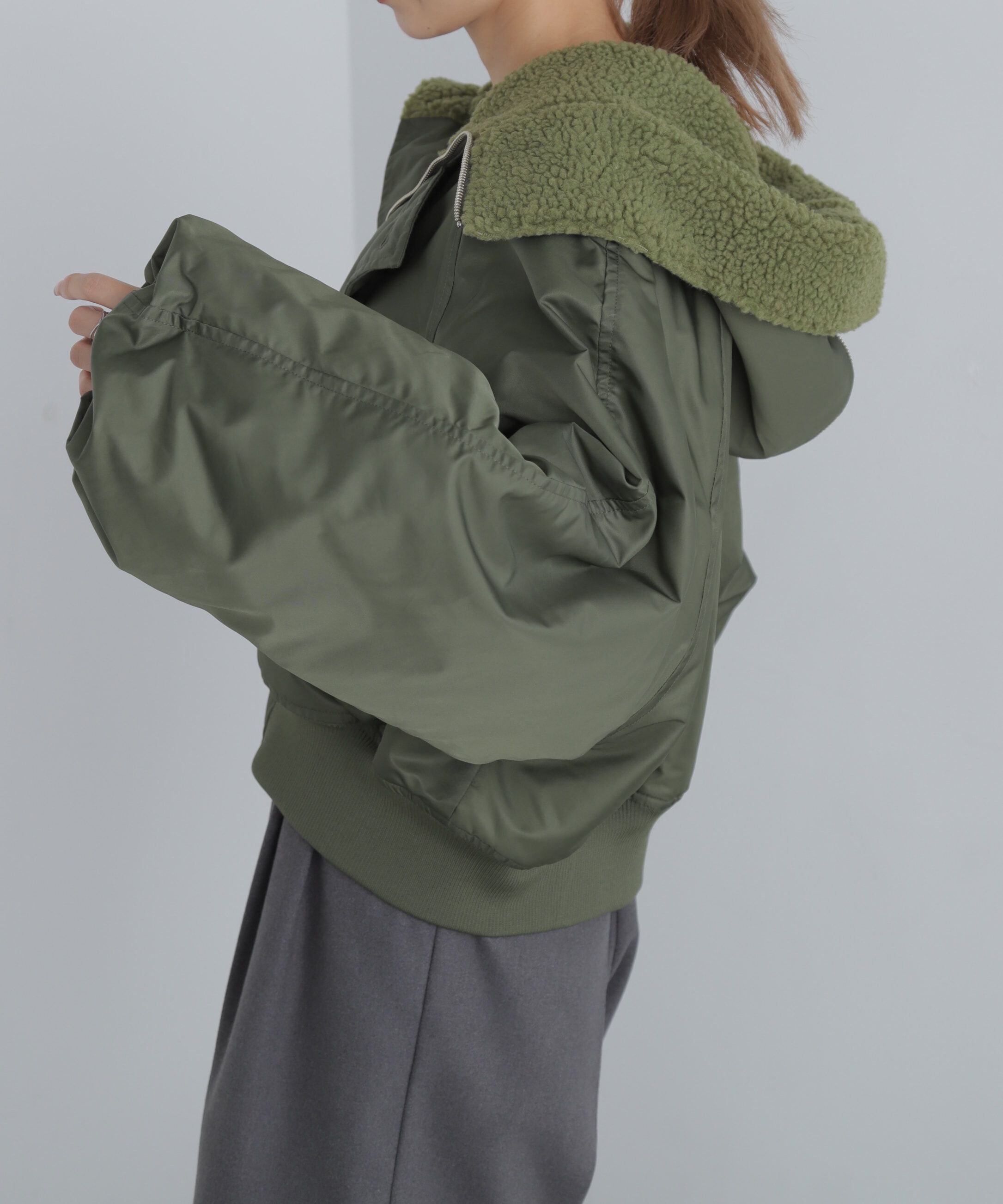  「N2-Bボアブルゾン」|ブルゾン・スタジャン|