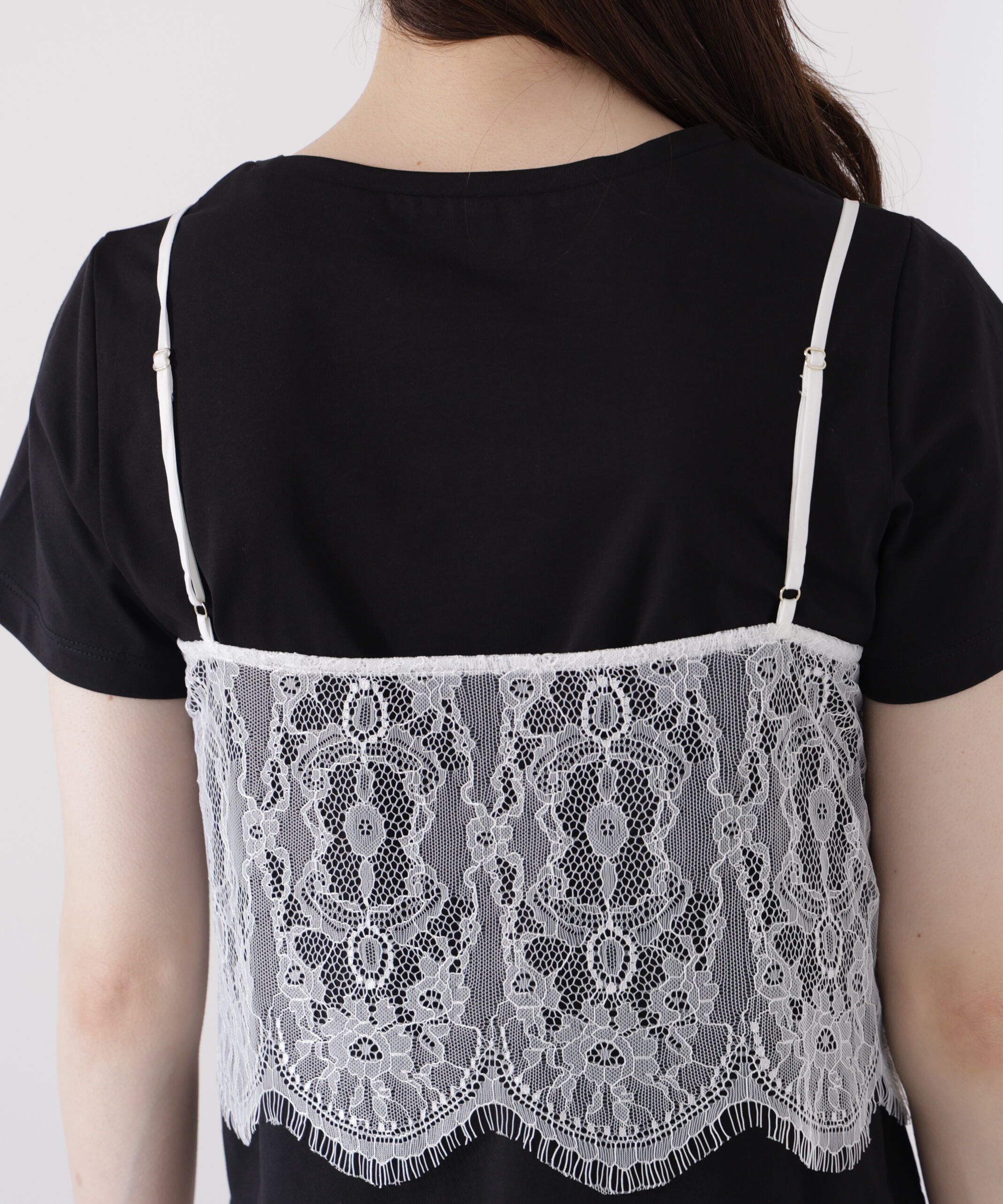 PROPORTION BODY DRESSING「レースキャミセットカットソー」|Tシャツ・カットソー|