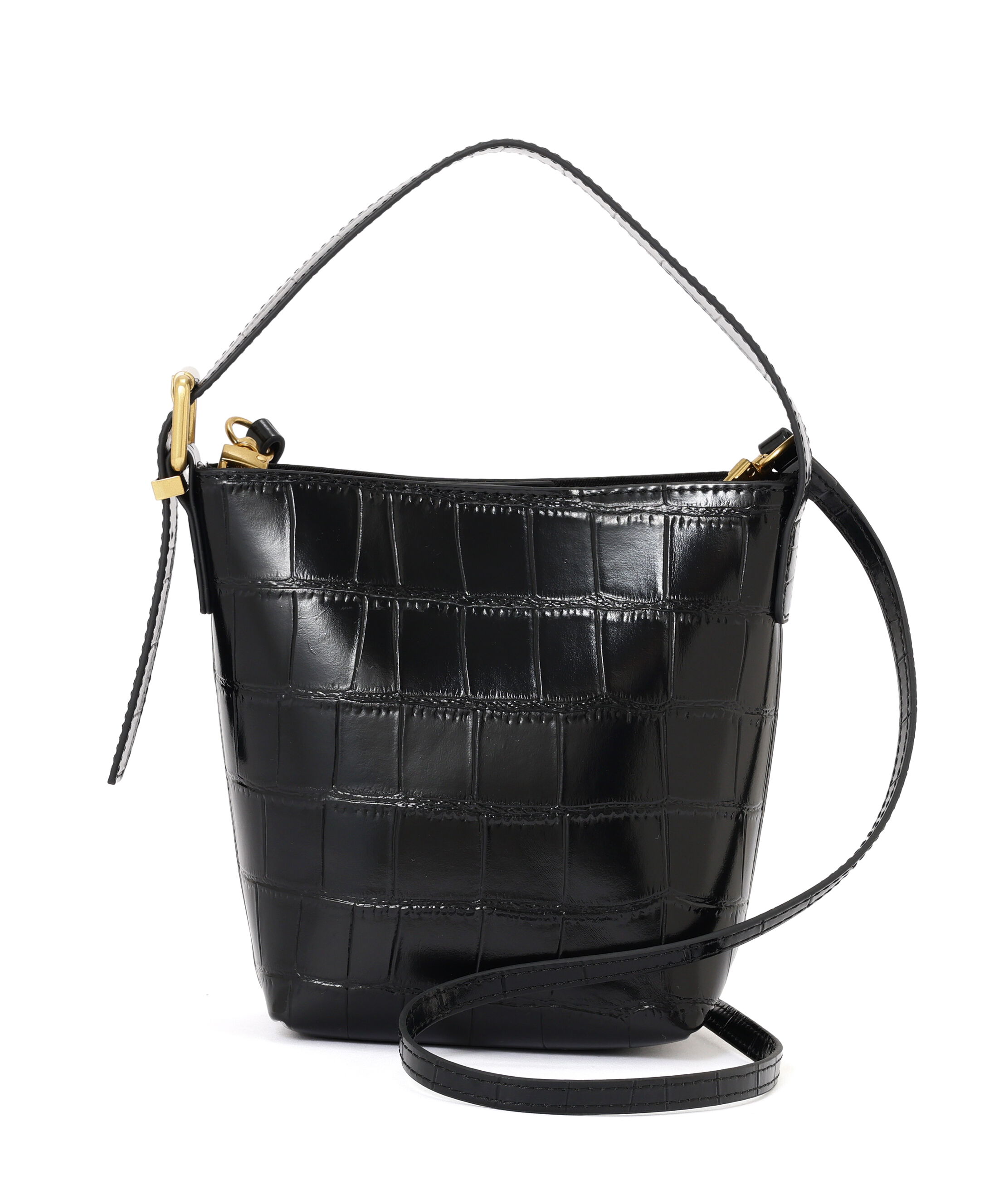 PROPORTION BODY DRESSING「クロコ型押しミニバッグ」|その他|