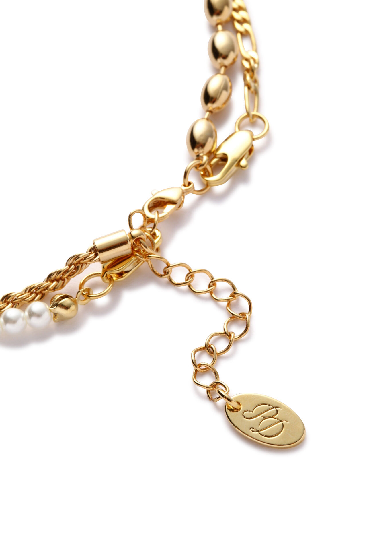  「パールレイヤードチェーンネックレス」|その他|