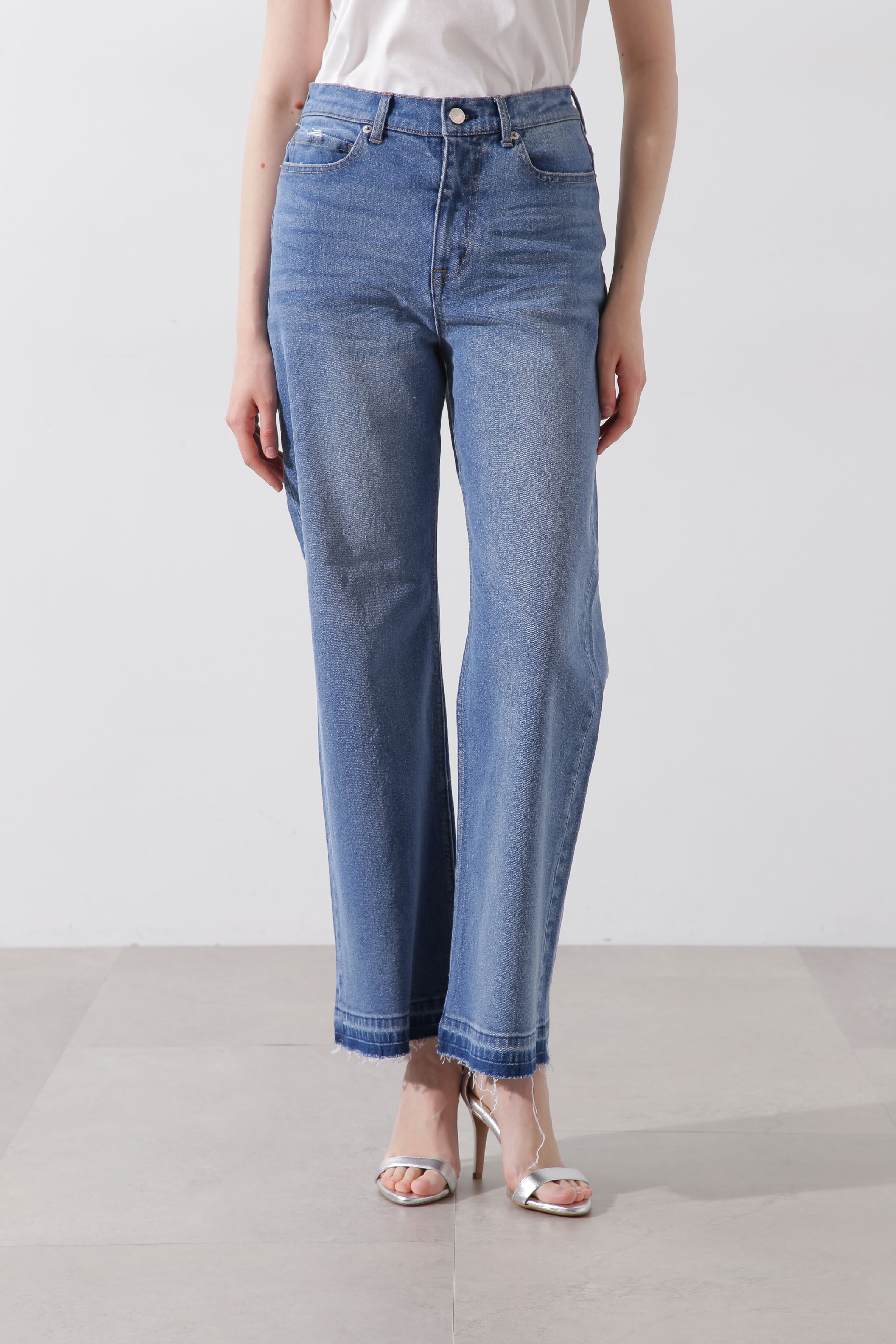  「セミワイドデニムパンツ」|その他|