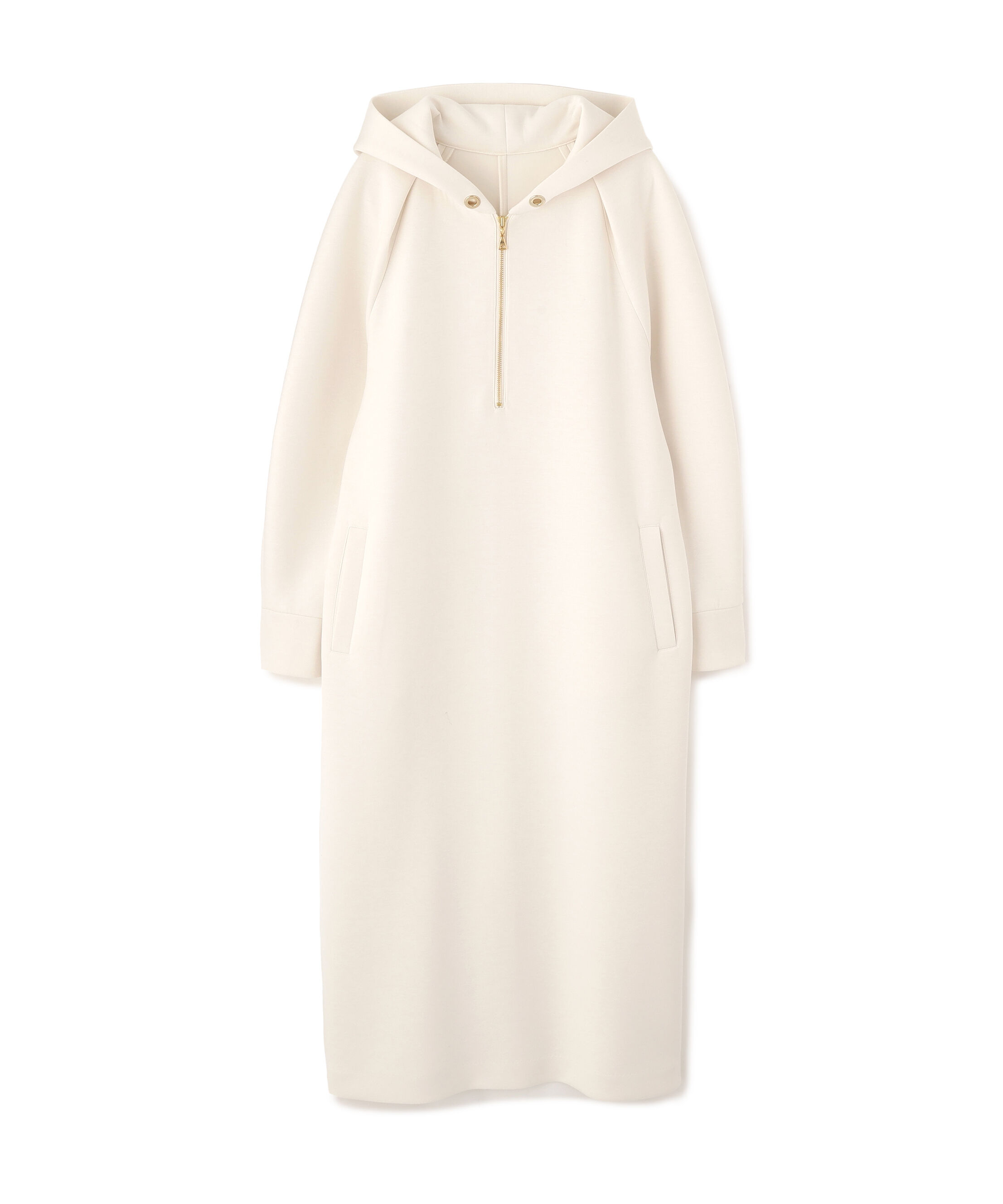  「◆タックスリーブフーディワンピース」|ワンピース|