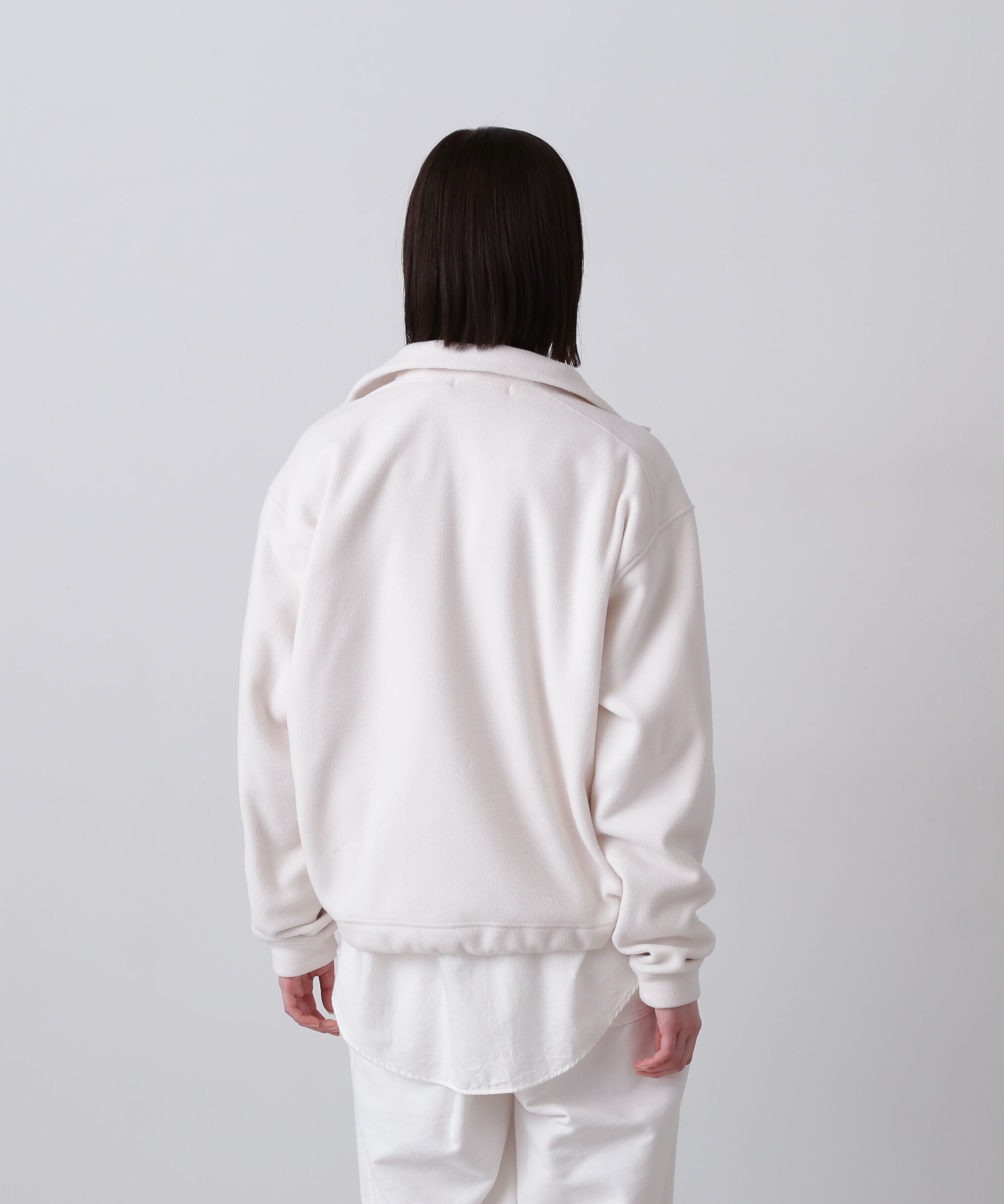 YLEVE 「Ｙ / RECYCLE POLYESTER FLEECE HALF ZIP PULL OVER」|Tシャツ・カットソー|