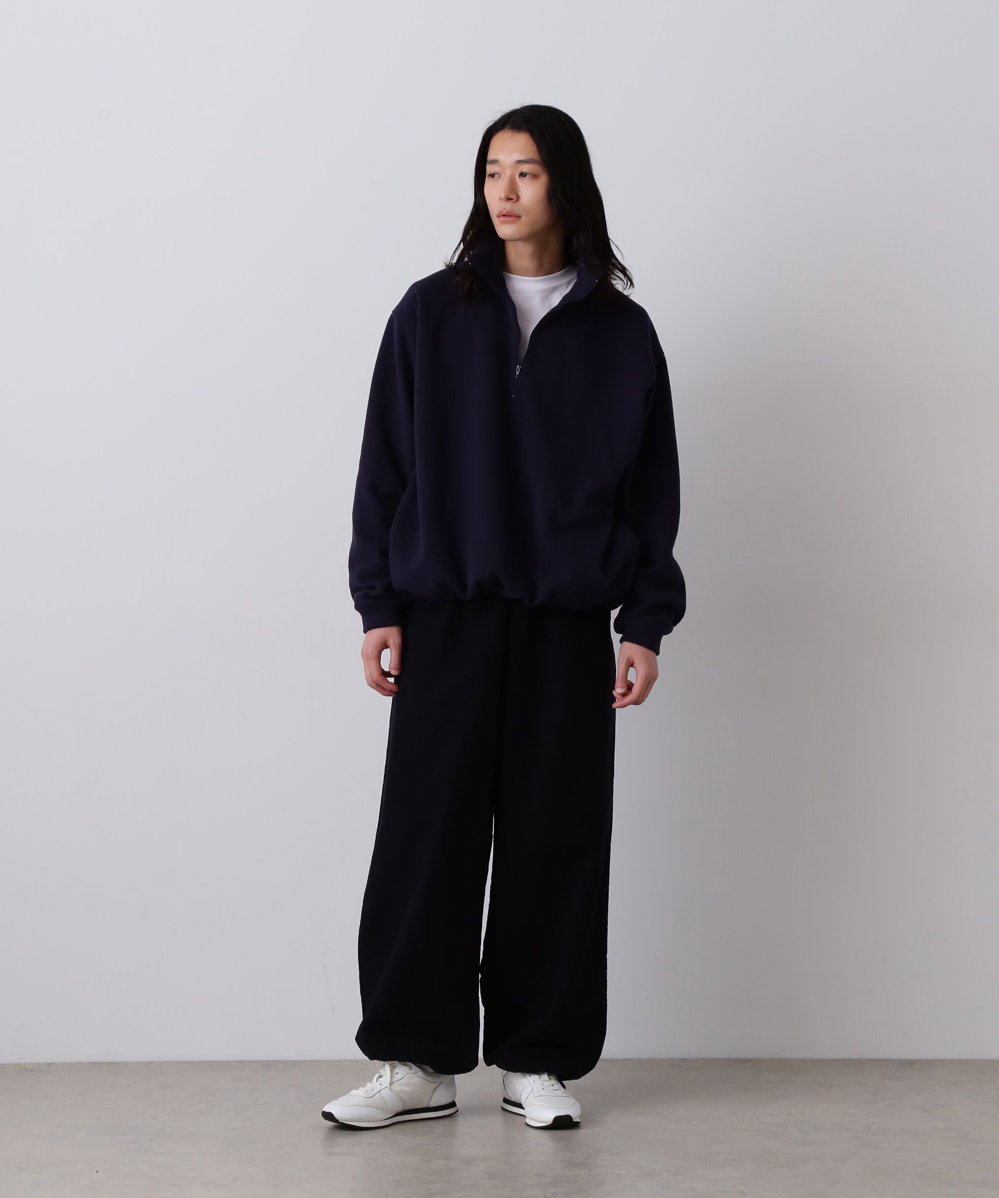 YLEVE 「Ｙ / RECYCLE POLYESTER FLEECE HALF ZIP PULL OVER」|Tシャツ・カットソー|